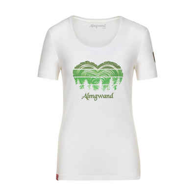 Almgwand T-Shirt »Almgwand W Braunedelalm Damen Kurzarm-Shirt«