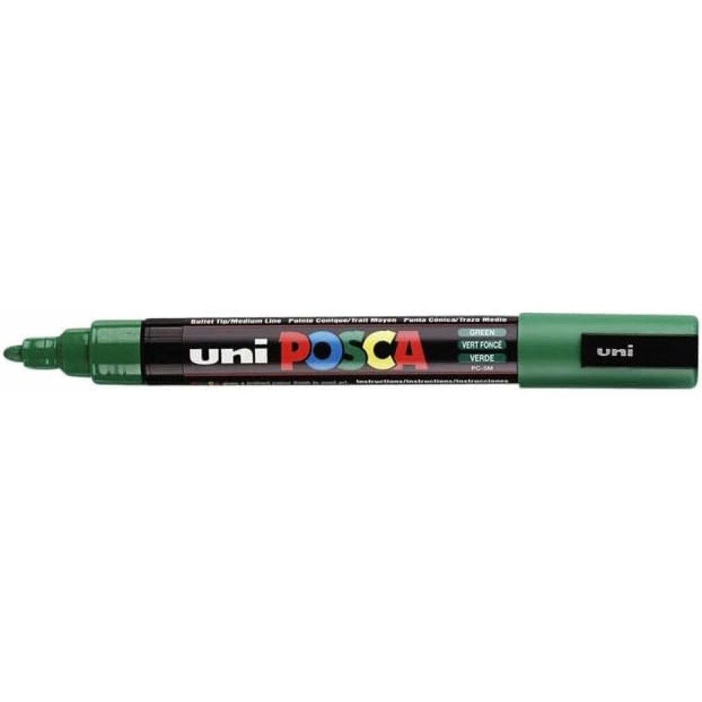 POSCA Marker Filzstifte PC-5M grün 6 Stück