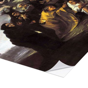 Posterlounge Wandfolie Francisco José de Goya, Der Zauber, Die Hexen, Malerei