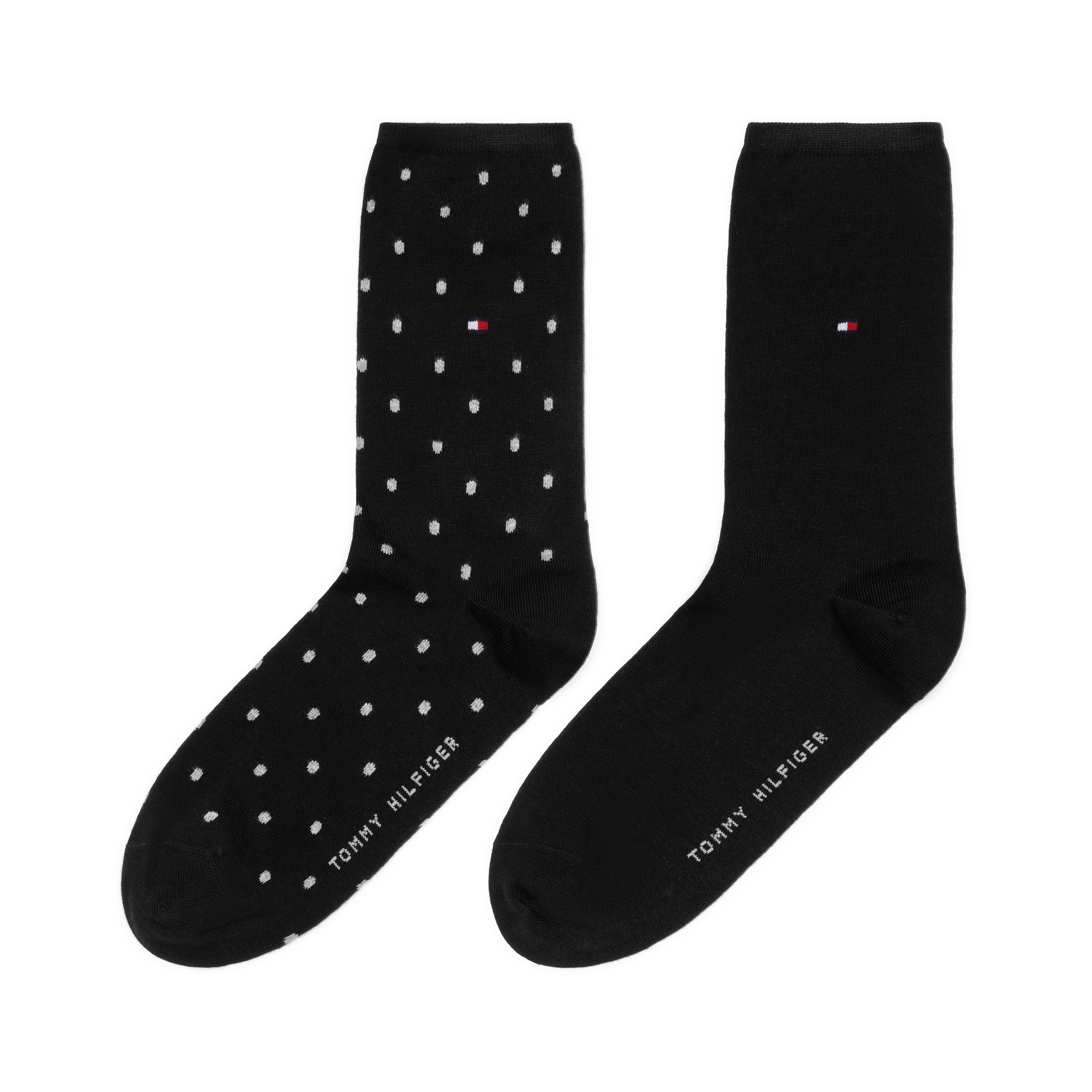 Tommy Hilfiger Socken TH WOMEN SOCK DOT 2P (2-Paar, 2 Paar) mit feinem Ripp günstig online kaufen
