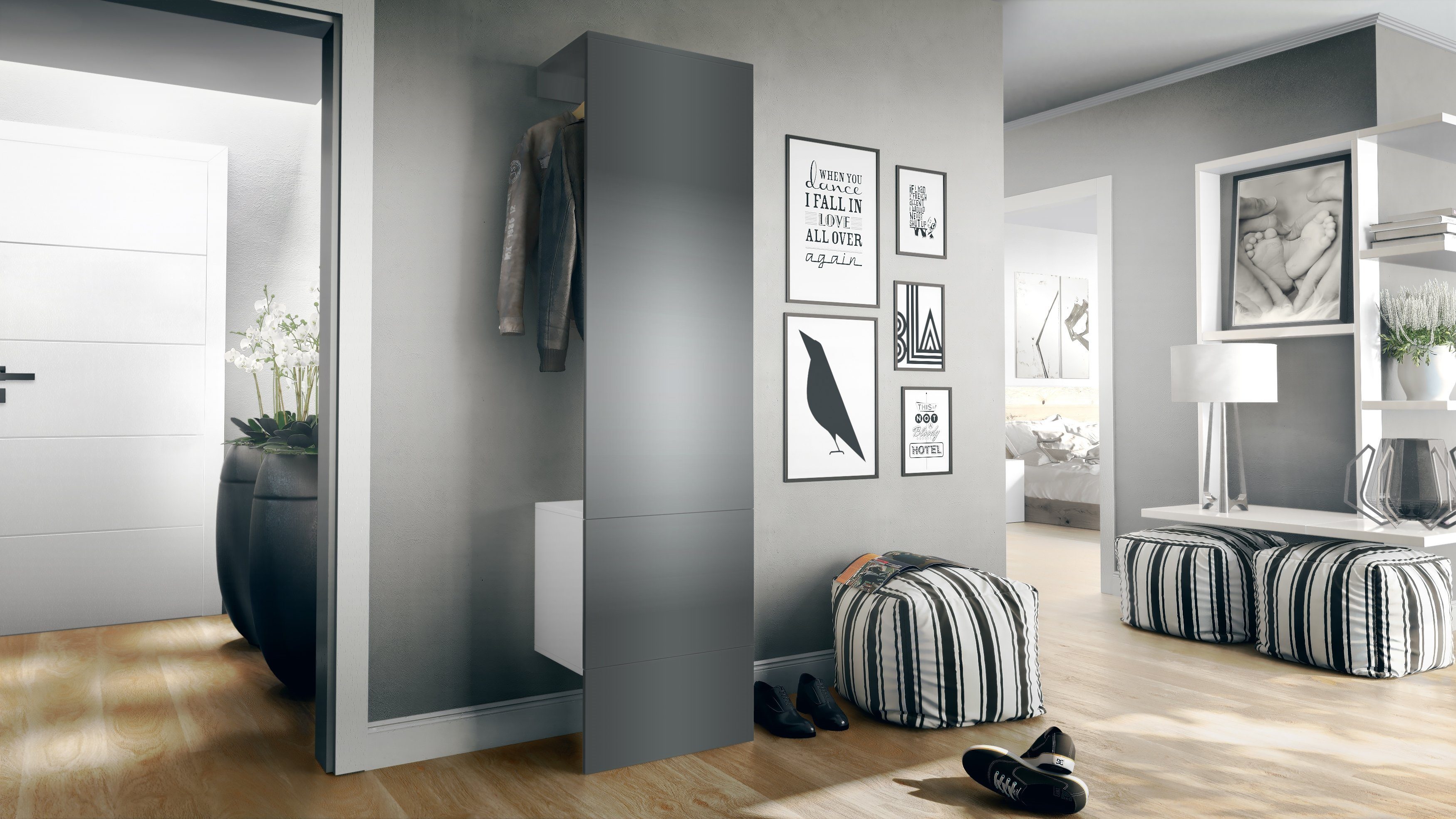 Vladon Garderoben-Set Carlton Set 5, (Wandgarderobe günstig online kaufen