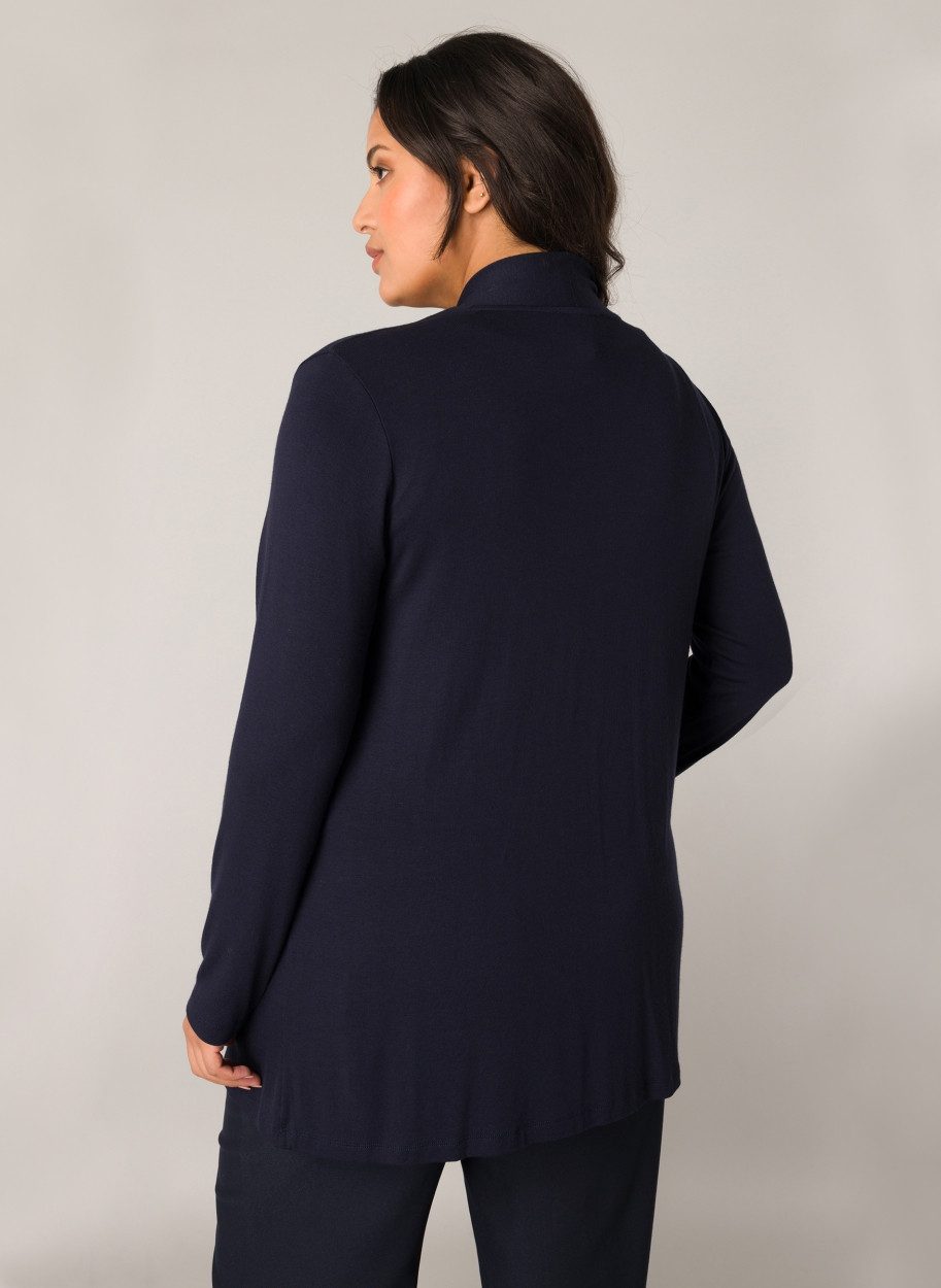 Base Level Curvy Strickjacke im verschlusslosen Design günstig online kaufen