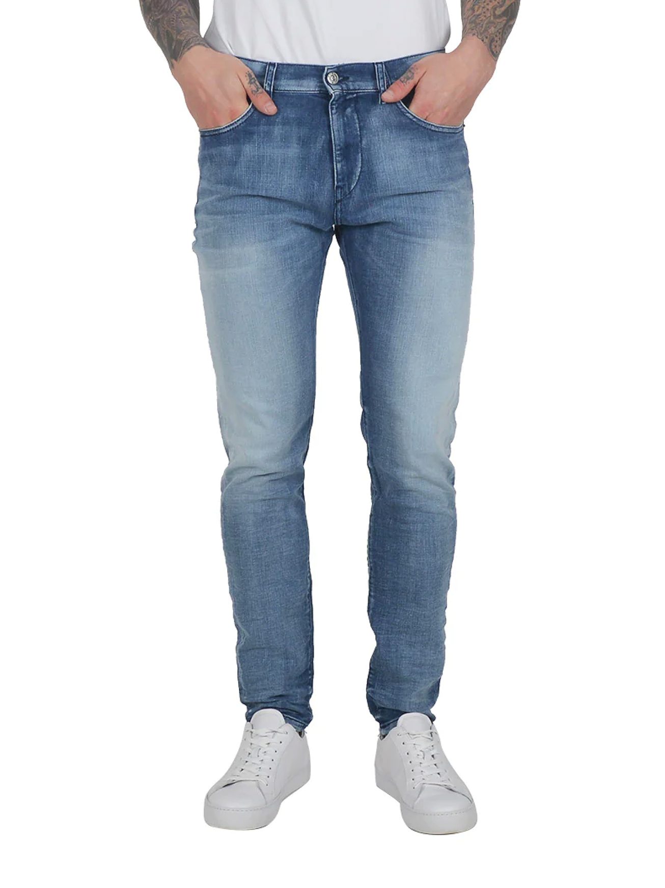 Diesel Slim-fit-Jeans Stretch Hose - D-Strukt 009NS - Länge:30