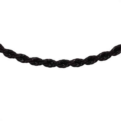 Heideman Collier Theo schwarz farben (inkl. Geschenkverpackung), Halskette Männer ohne Anhänger