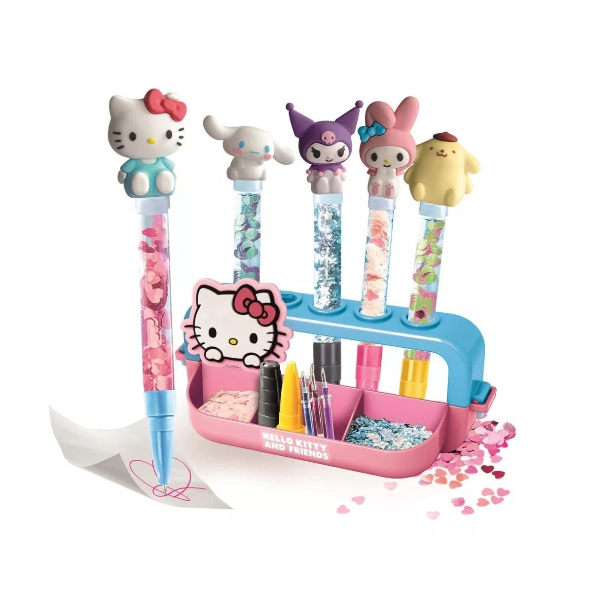Hello Kitty Kreativset Hello Kitty Friends Stiftmach-Set Clementoni