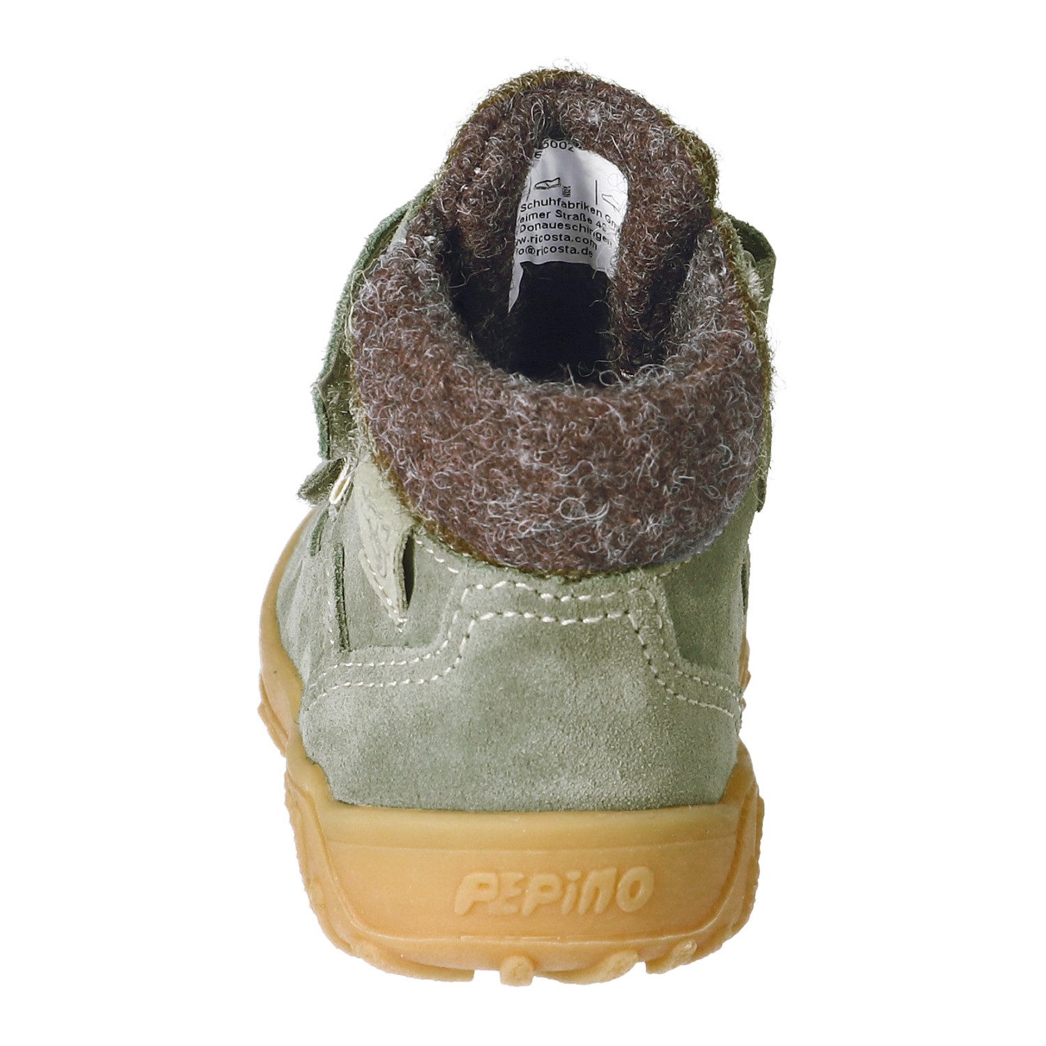 PEPINO by RICOSTA Donte 50 WMS: weit Lauflernschuh Winterboots, Klettschuh mit TEX, Größenschablone zum Download