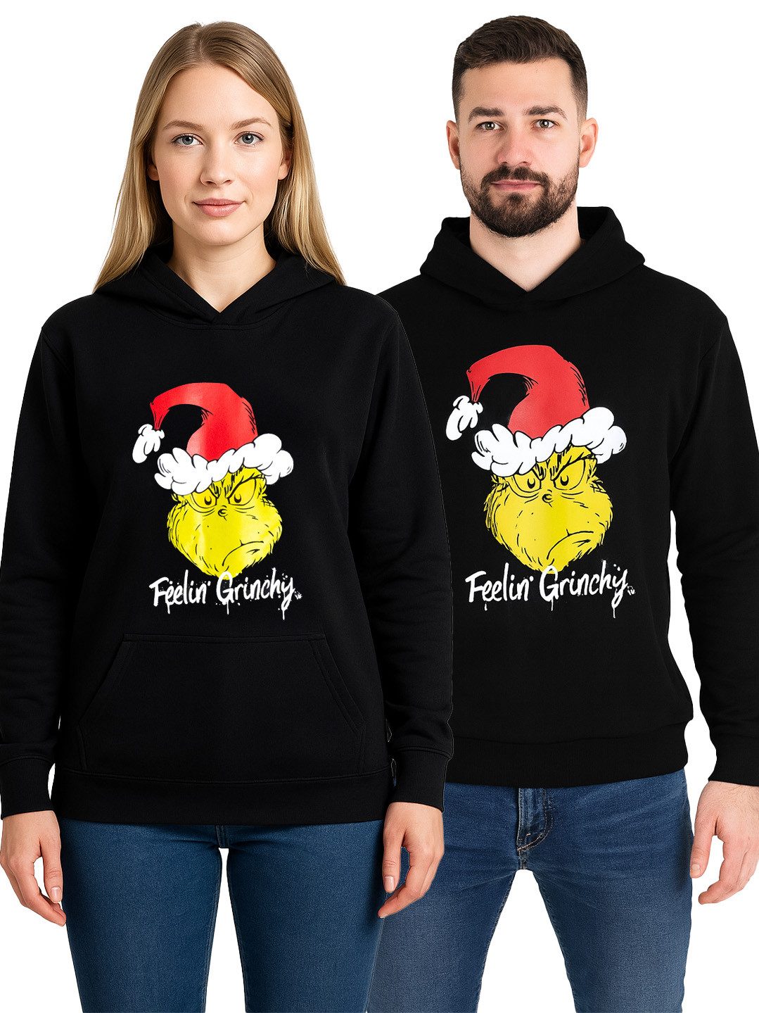 United Labels® Sweatshirt The Grinch Hoodie Kapuzenpullover Sweatshirt Pullover mit Kapuze
