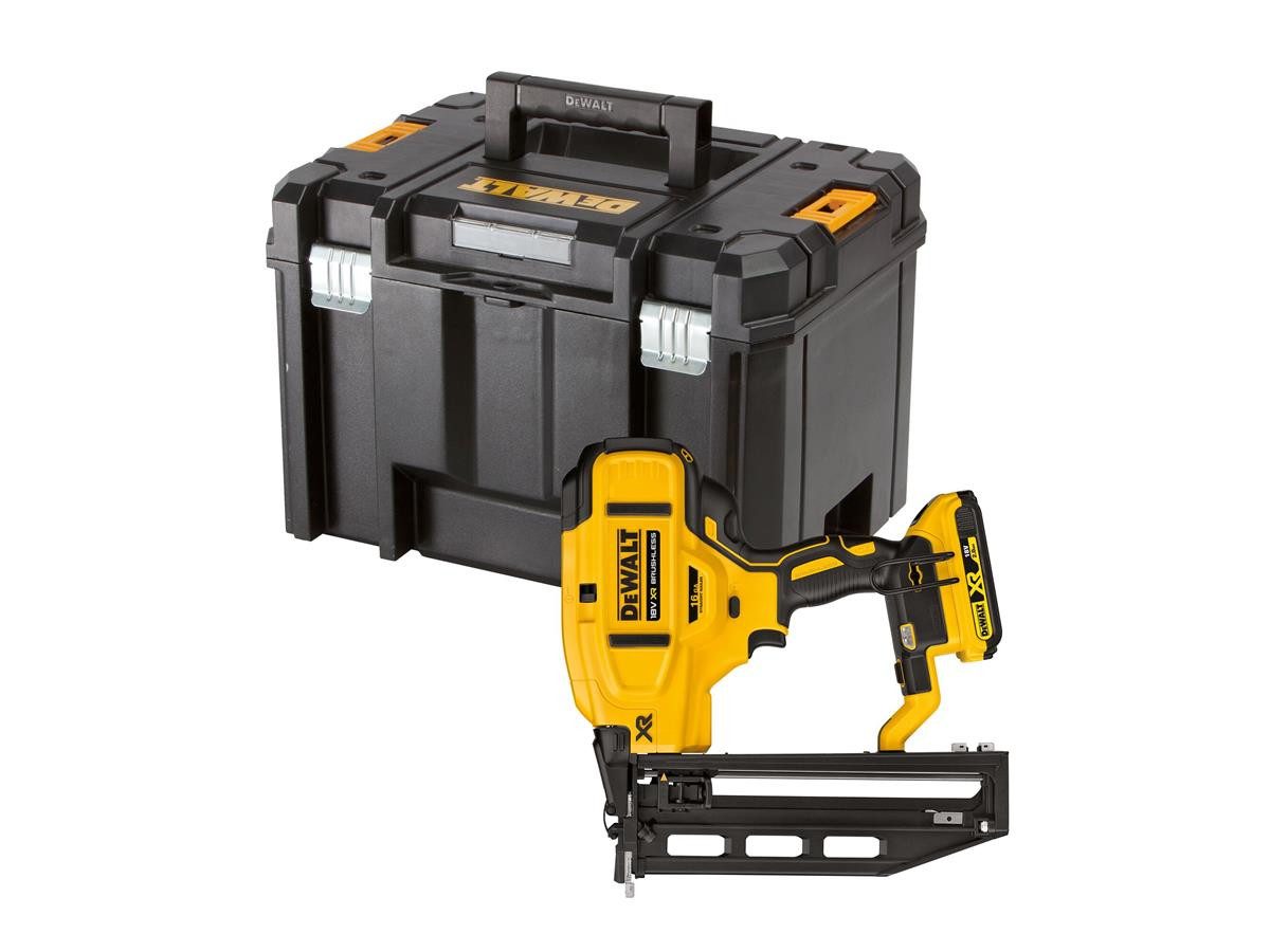 DeWalt Stauchkopfnagler 18V Basisv., ohne Akku und Ladegerät, inkl. T STAK-Box VI