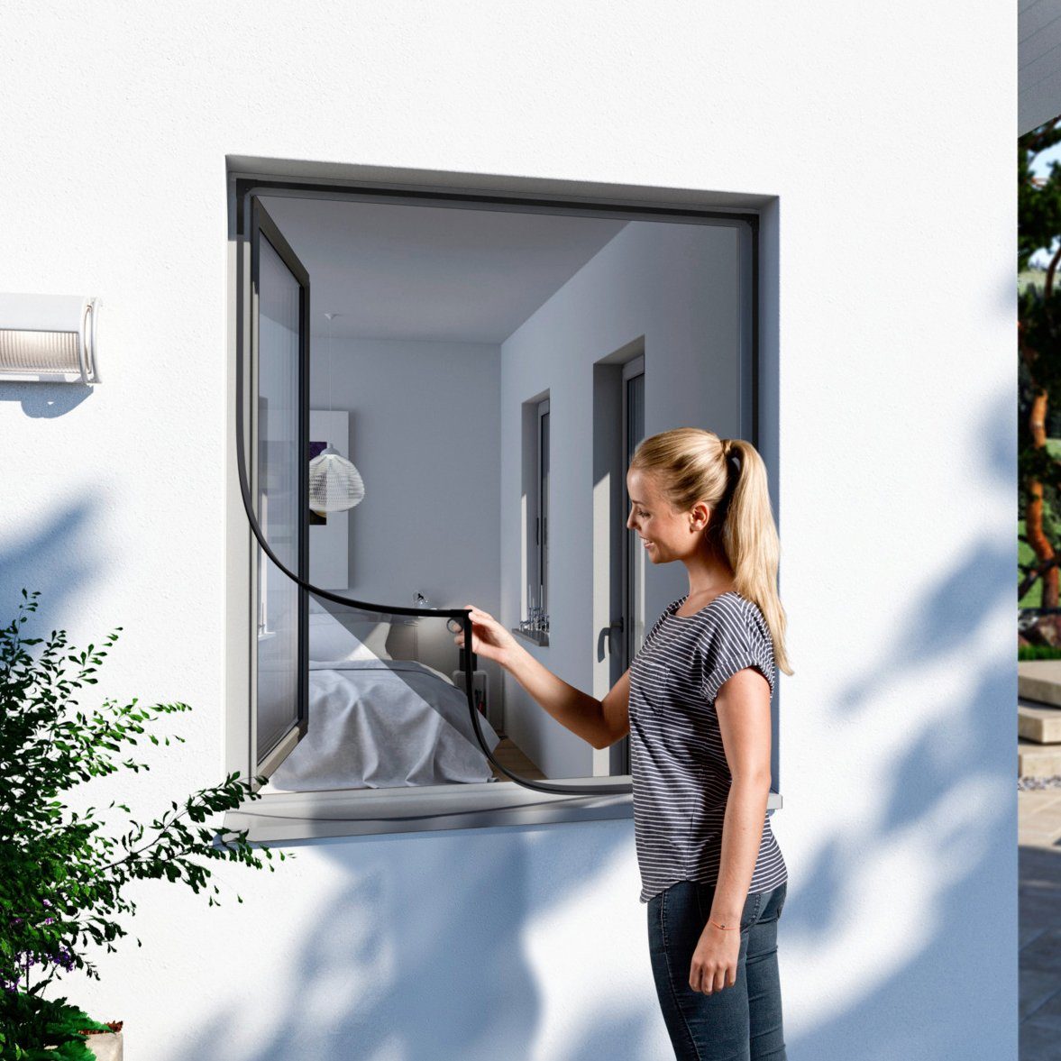 Windhager Insektenschutz-Fensterrahmen, BxH: 100x120 cm online kaufen | OTTO