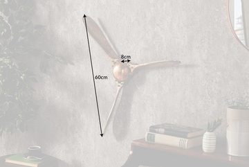 riess-ambiente Wanddekoobjekt SCREW III 60cm kupfer (Einzelartikel, 1 St), Wohnzimmer · Metall · Flugzeug-Propeller · Schlafzimmer