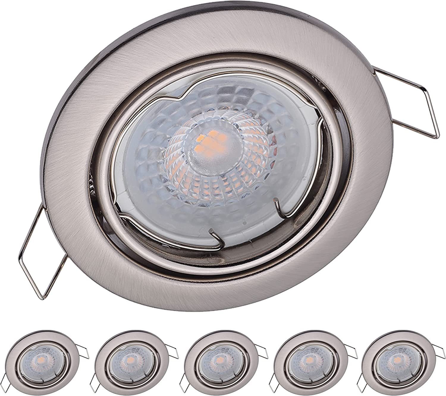 Oktaplex lighting LED Einbaustrahler 6er Set günstig online kaufen