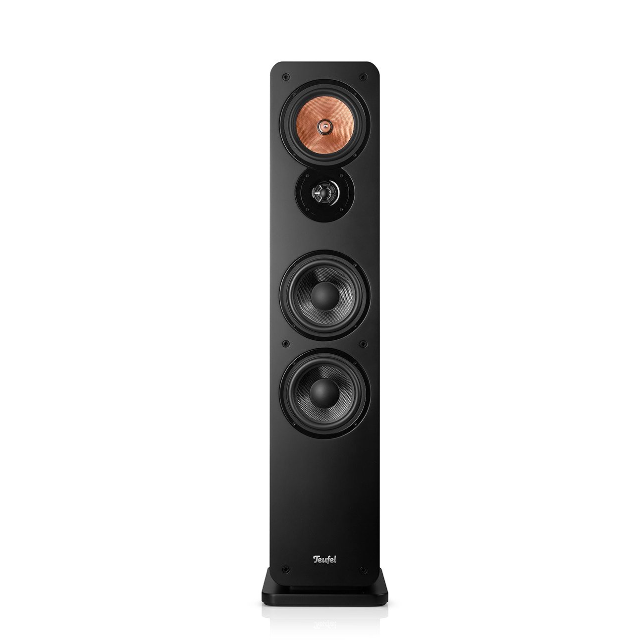 Teufel ULTIMA 40 Surround Power Edition "5.1-Set" Stand-Lautsprecher (Anschlussklemmen, kräftiger 240-Watt-Subwoofer, als Frontfire -Subwoofer)