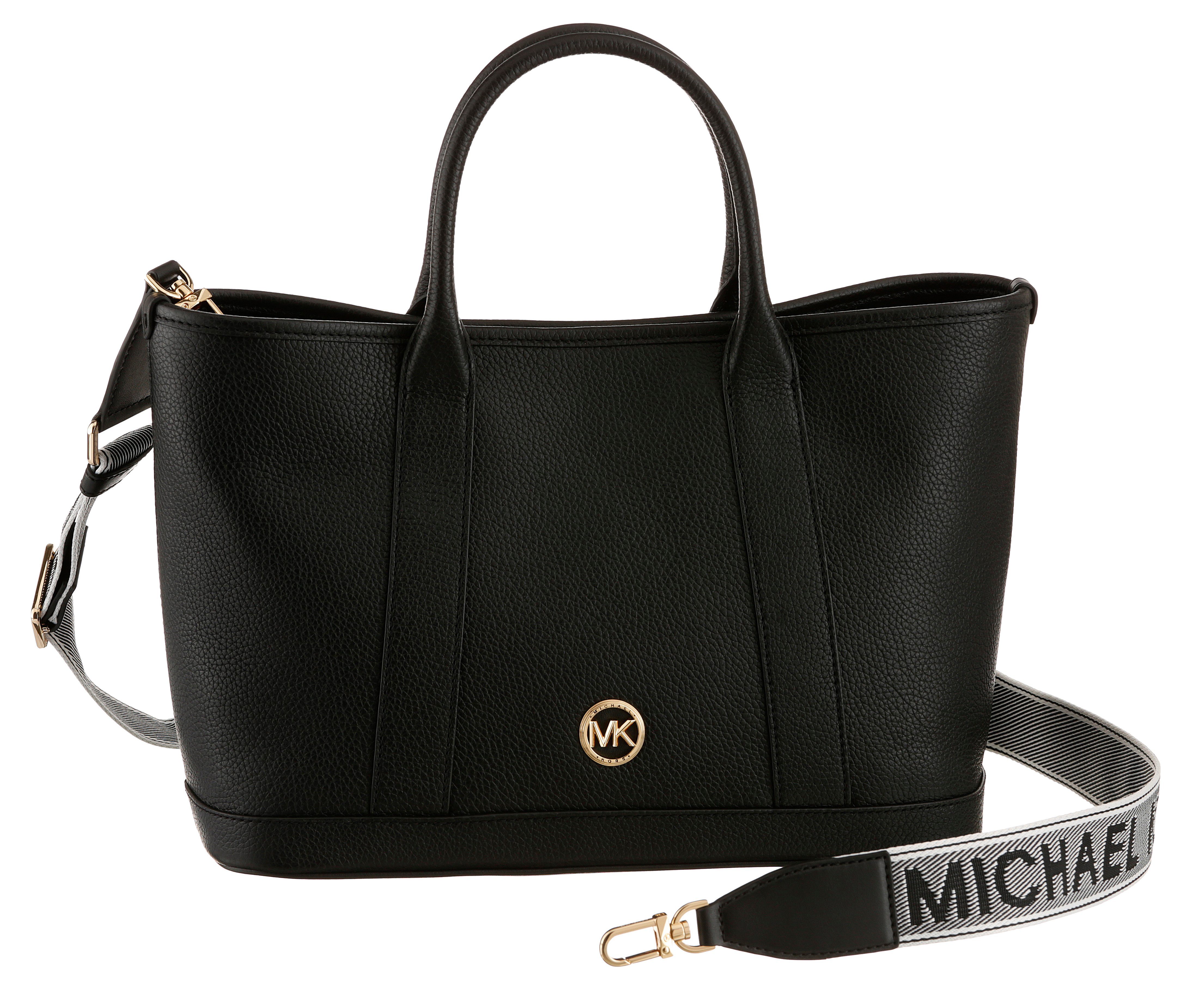 MICHAEL KORS Henkeltasche Luisa MD Satchel, Handtasche Damen Tasche Damen Schultertasche Henkeltasche Leder