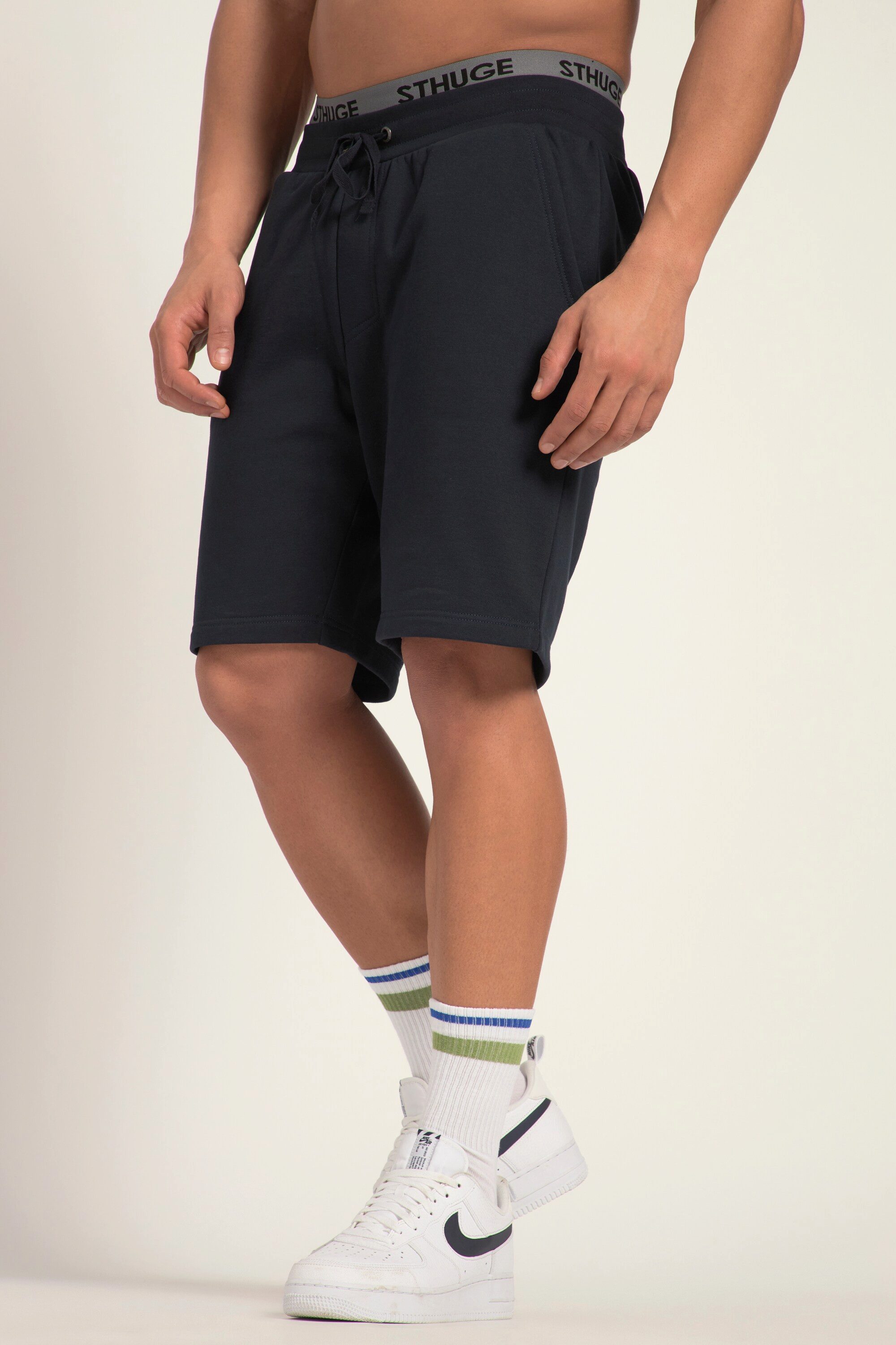 STHUGE Bermudas Sweat-Bermuda Basic Fit Elastikbund