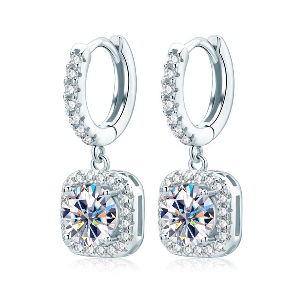 ROUGEMONT Verlobungsring Funkelnder Moissanit Ring mit 1,0ct +Echtheitszert günstig online kaufen