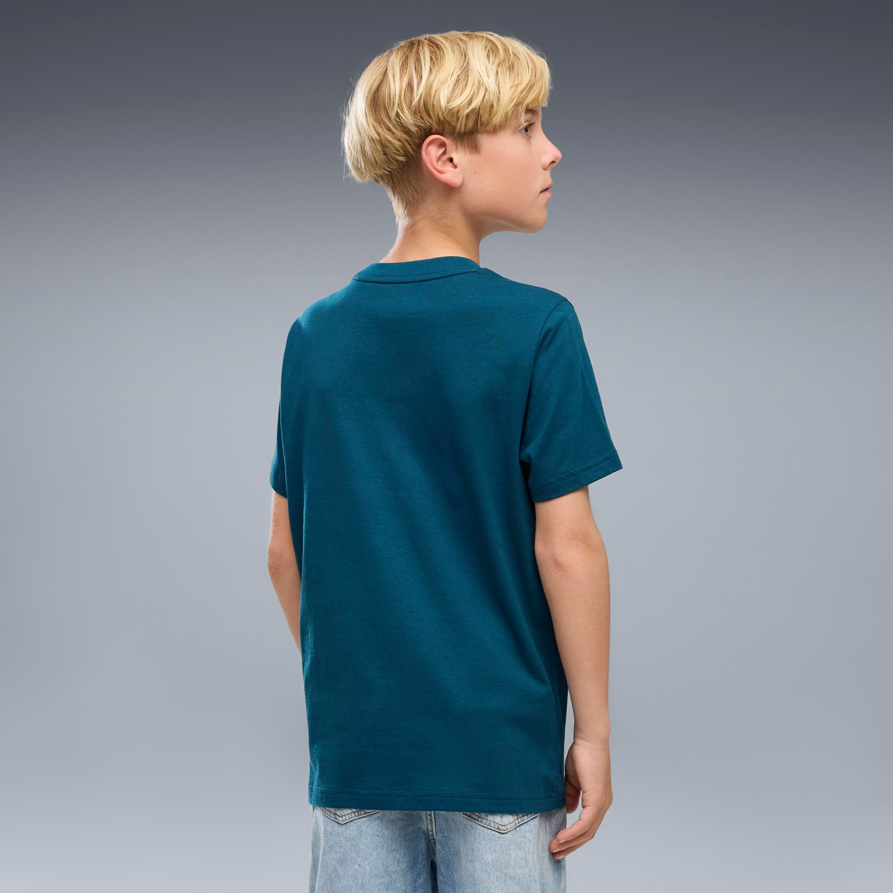 PUMA T-Shirt ESS NO 1 LOGO TEE B mit Rundhalsausschnitt, kurzärmlig, ohne Kapuze – Bild 2 von 5