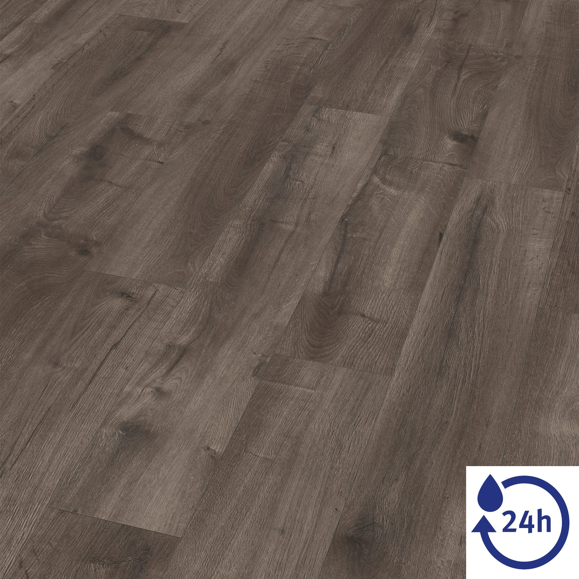 EGGER Laminat Laminat NatureSense Aqua EL2078 Loja Eiche grau, (8mm, 1,995qm), Wasserbeständig & Praktisch