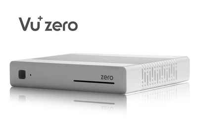 VU+ VU+® ZERO 1x DVB-S2 Tuner Full HD 1080p Linux Receiver weiß Satellitenreceiver