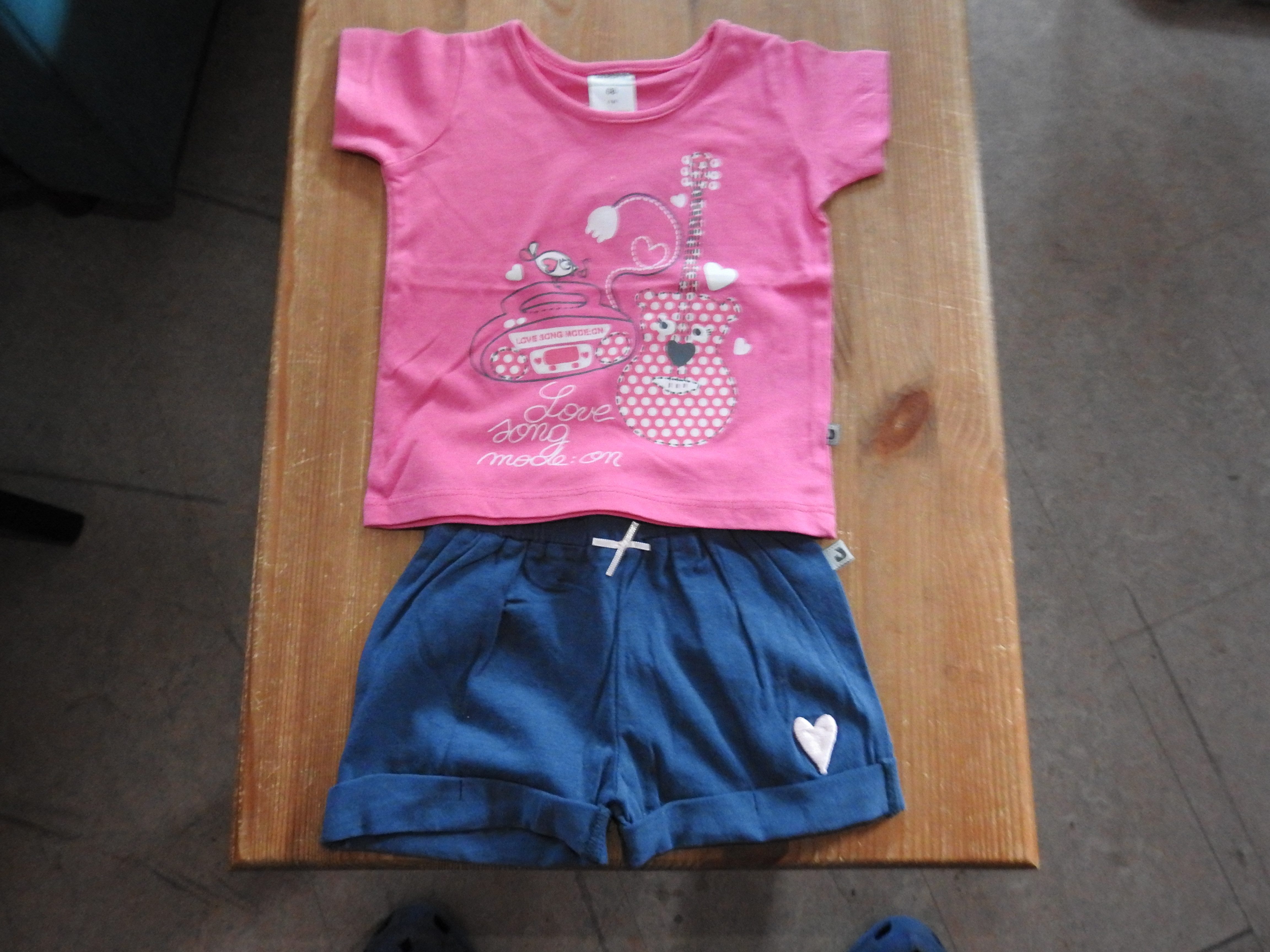 JACKY T-Shirt & Shorts Love Song