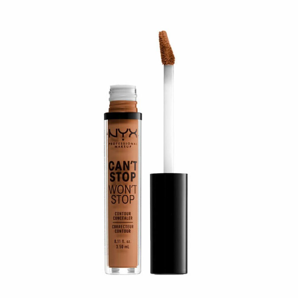 Nyx Professional Make Up Concealer Can't Stop Won't Stop Full Coverage Contour Concealer Mahogany 3,5ml