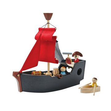 Plantoys Spielzeug-Boot Piratenschiff