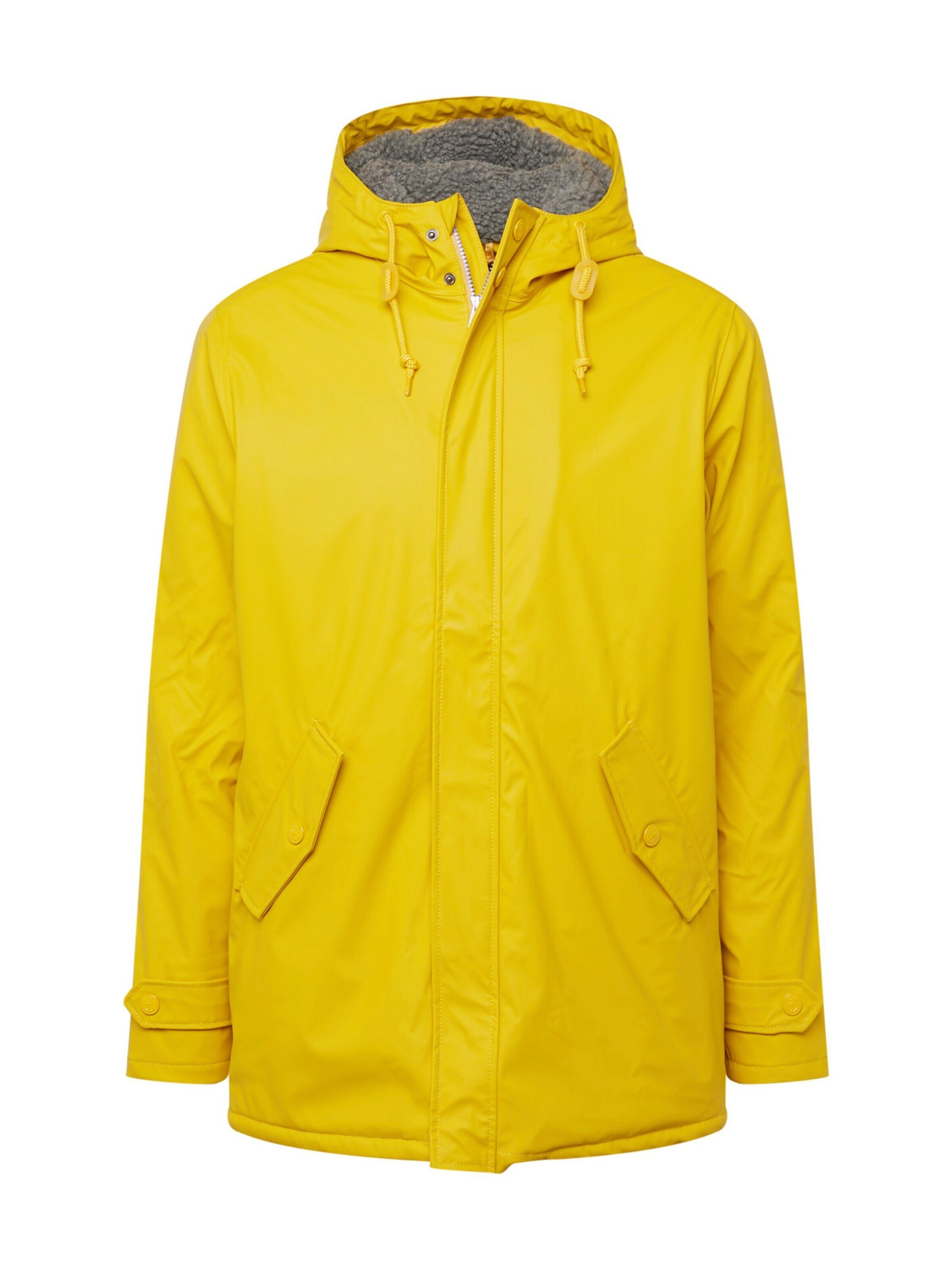 Derbe Regenjacke Trekholm (1-St) 040/9093 yellow / grey