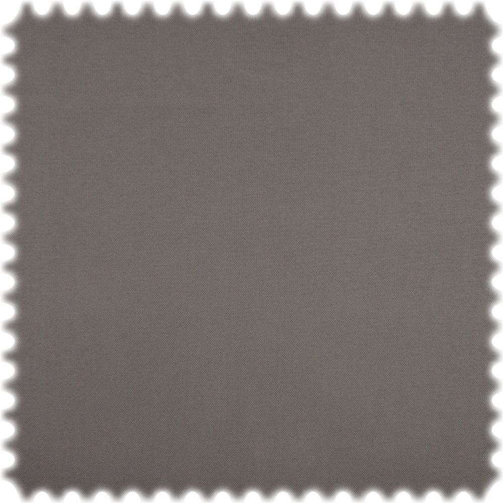Heiro Stoff UV Beständiger Outdoor Möbelstoff Sunset Uni Grau, Polsterstoff Meterware - Breite:150 cm