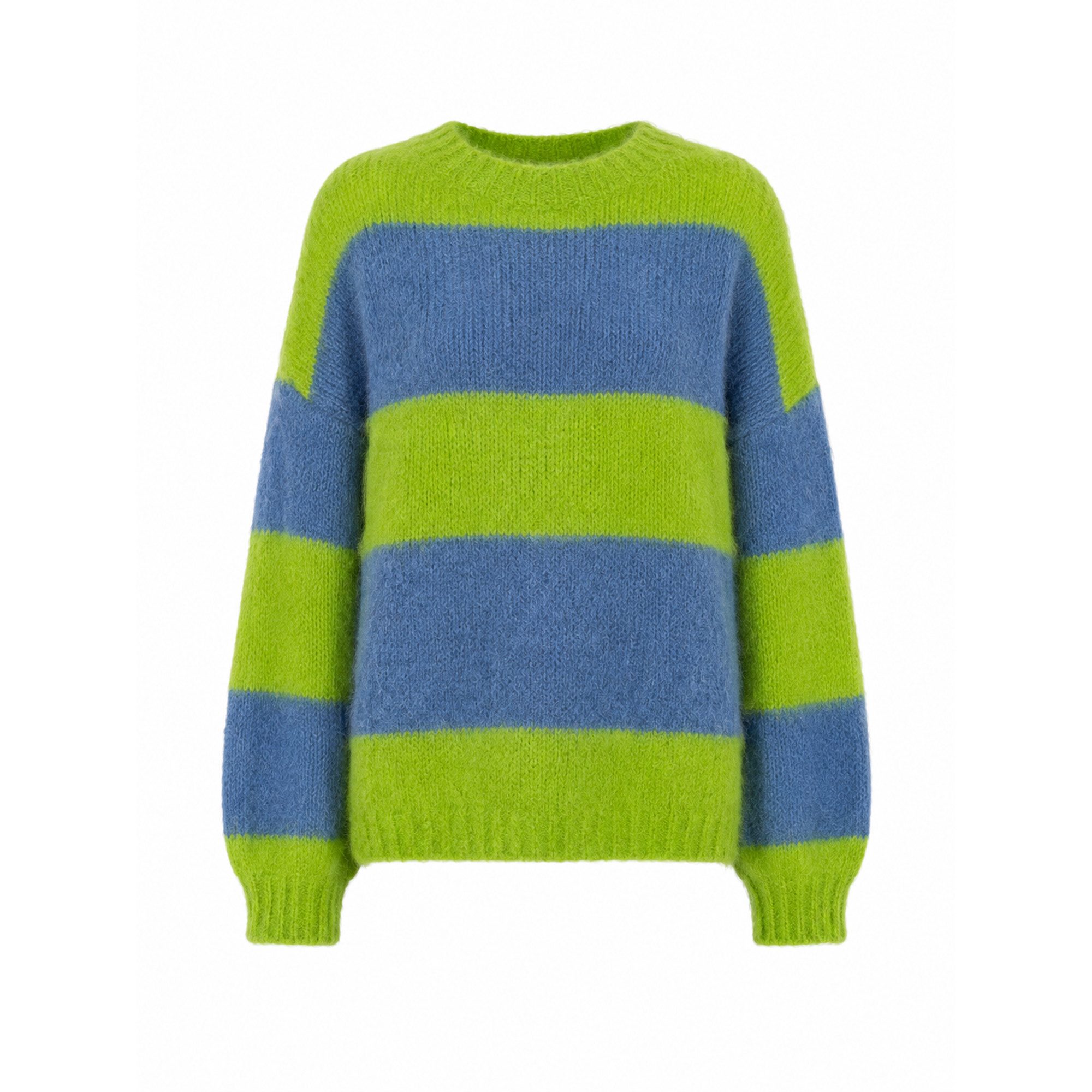 Emily Van Den Bergh Strickpullover mit breiten Blockstreifen