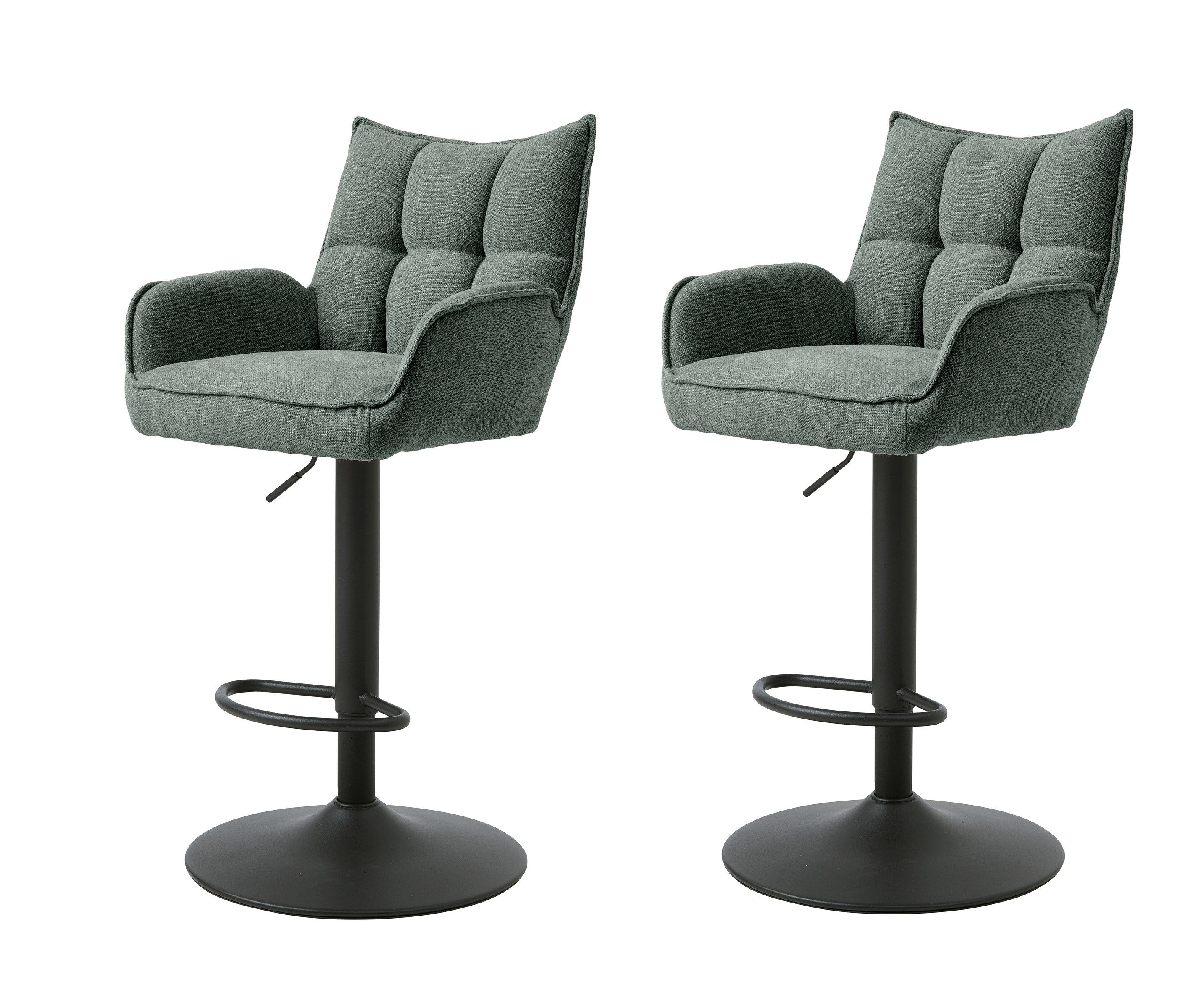 freiraum Barhocker Marilla (2er-Set), (2er-Set) in waldgrün - 52x113,5x53 ( günstig online kaufen