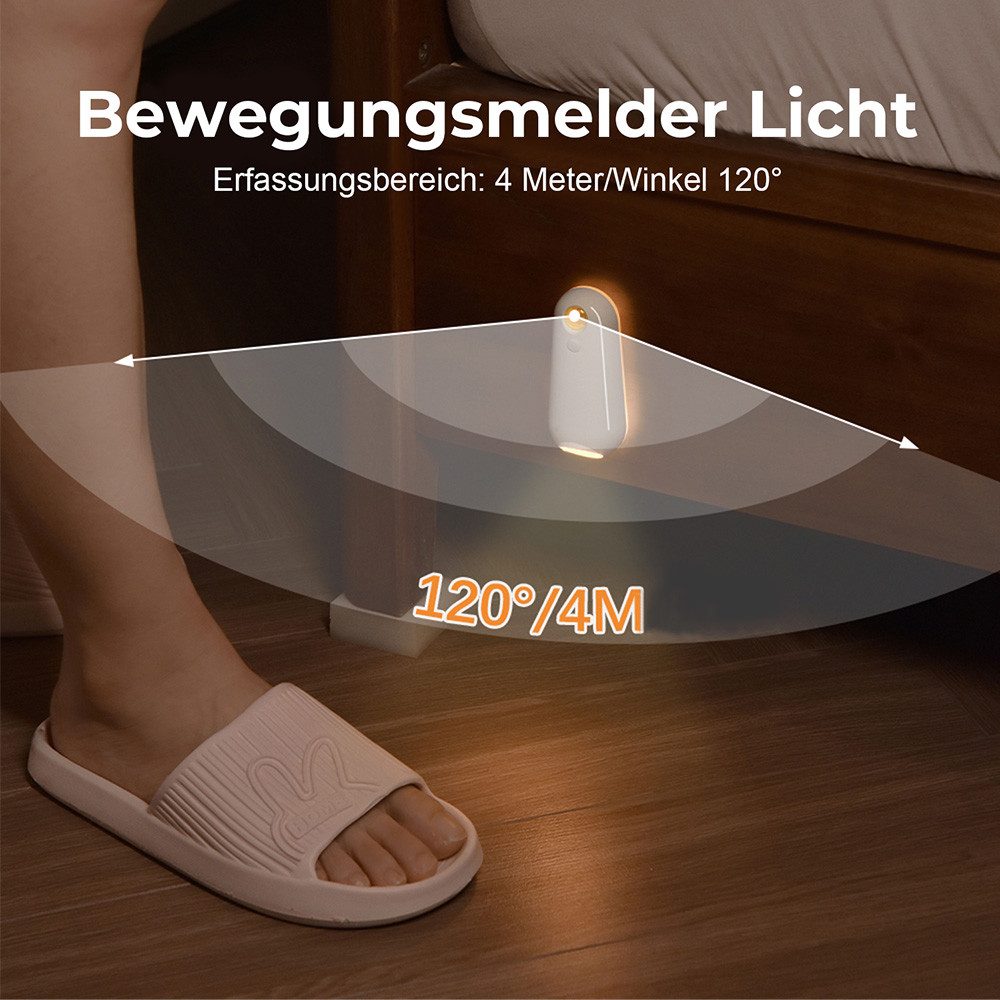 Jibenhome Nachtlicht Toilette Licht RGB WC-Nachtlicht Bewegungssensor USB T günstig online kaufen