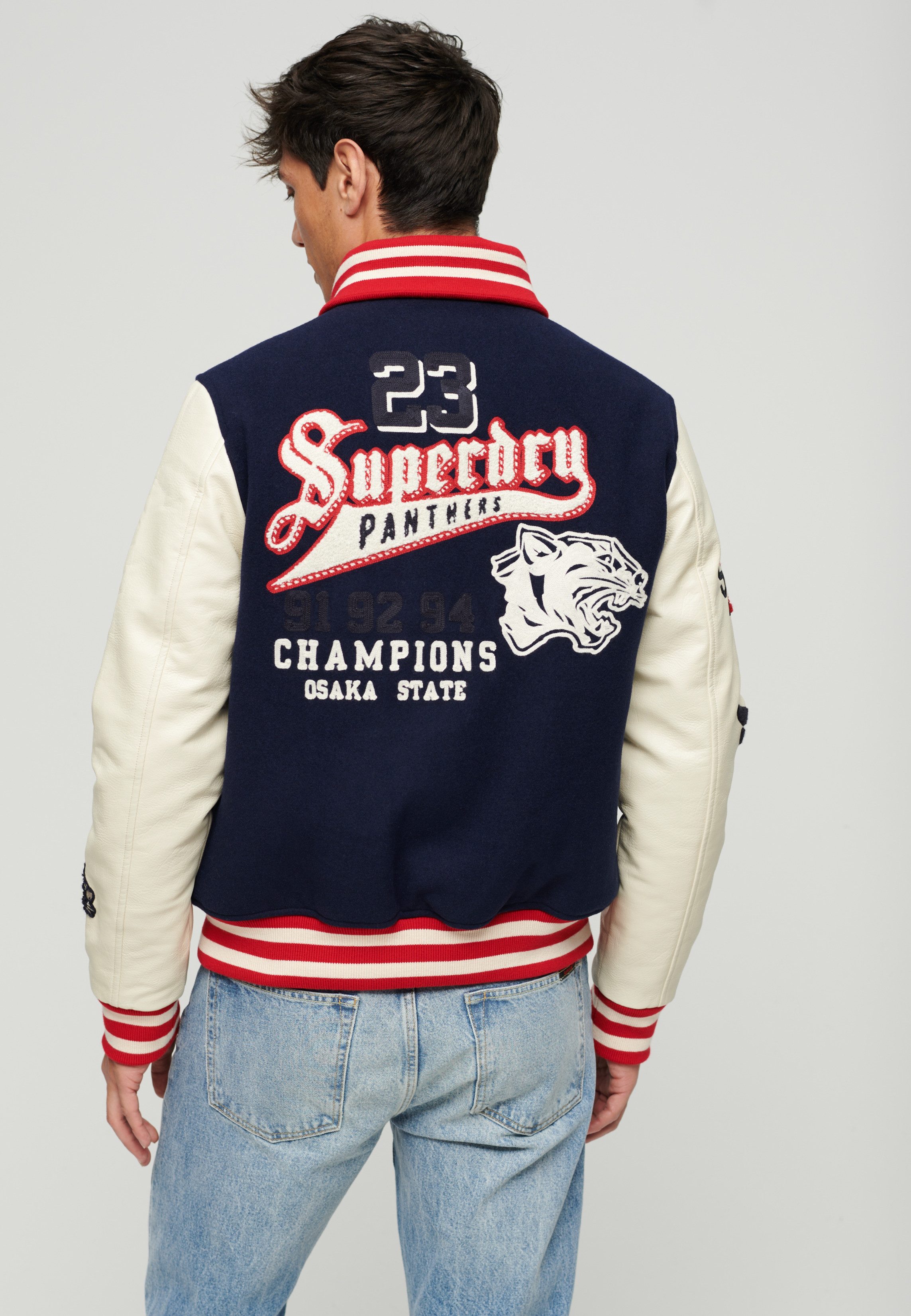 Superdry Parka COLLEGE VARSITY PATCHED BOMBER günstig online kaufen