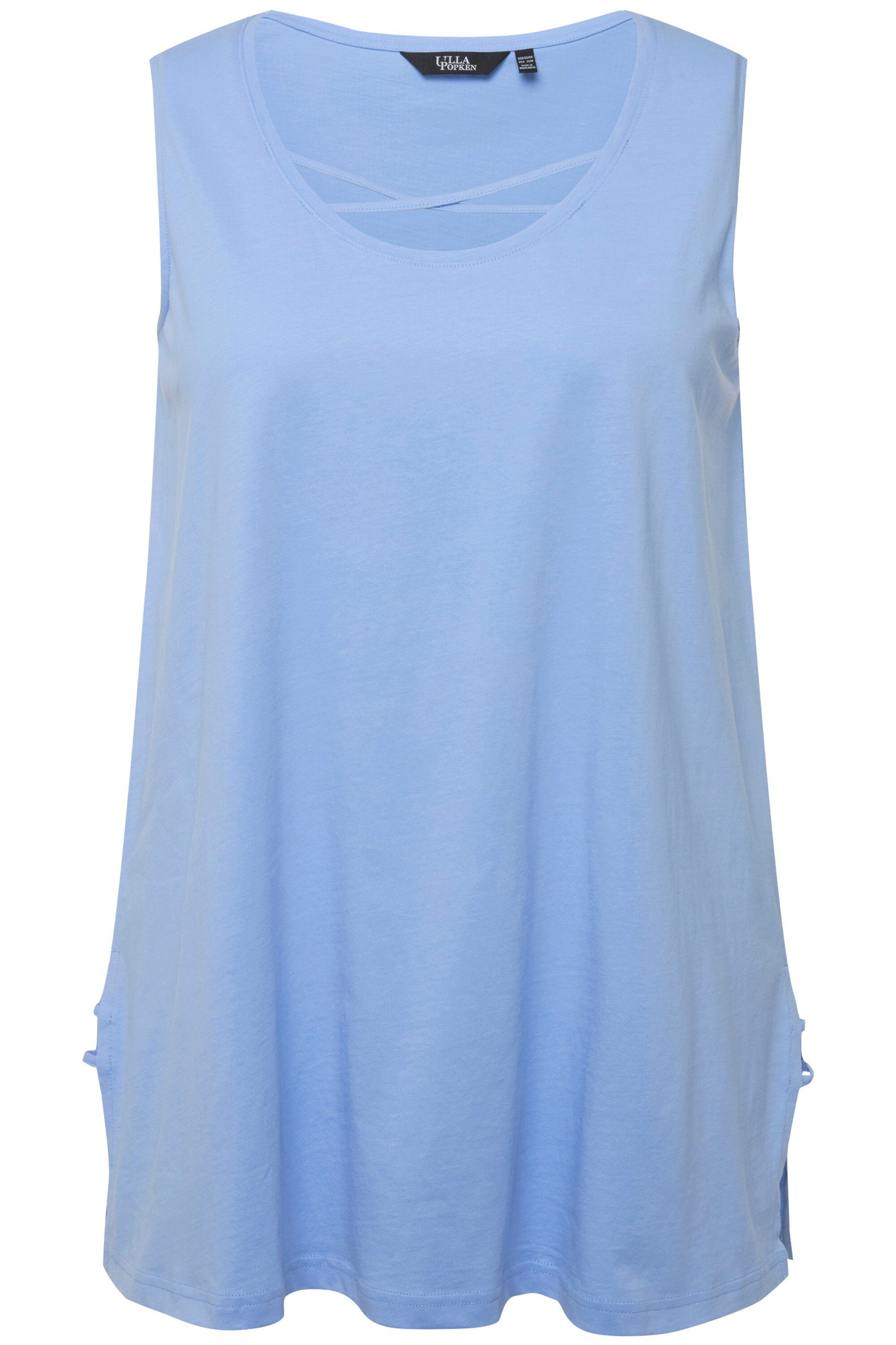Ulla Popken Longtop Longtop Zierbänder A-Linie günstig online kaufen