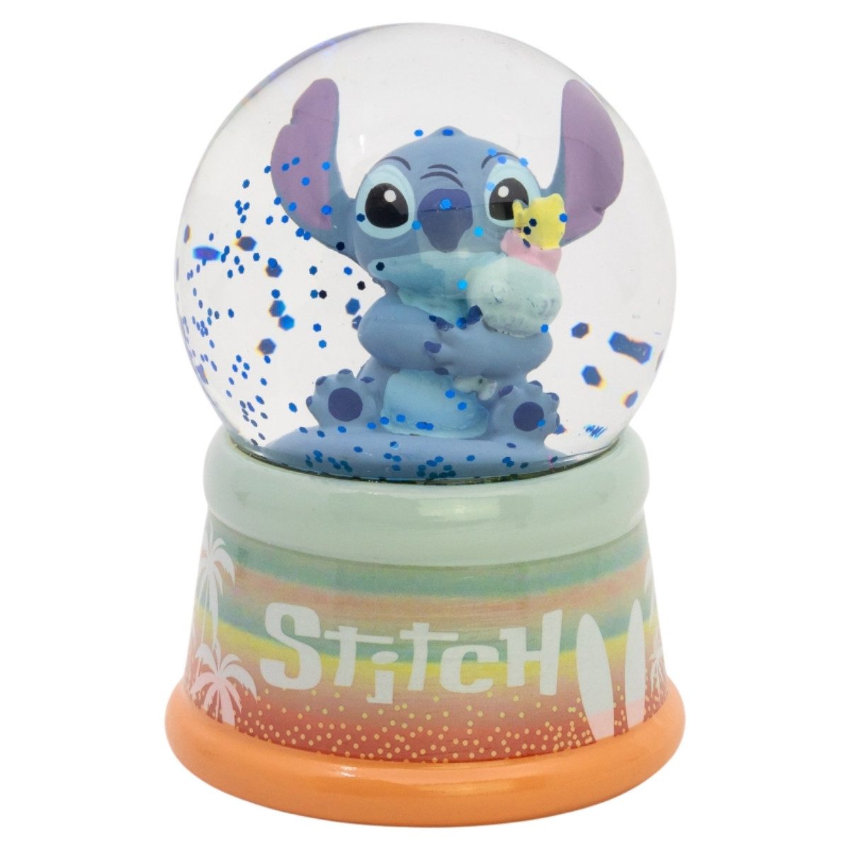 Lilo & Stitch Schneekugel Schneekugel aus Glas für Sammlung Deko und Kinder günstig online kaufen