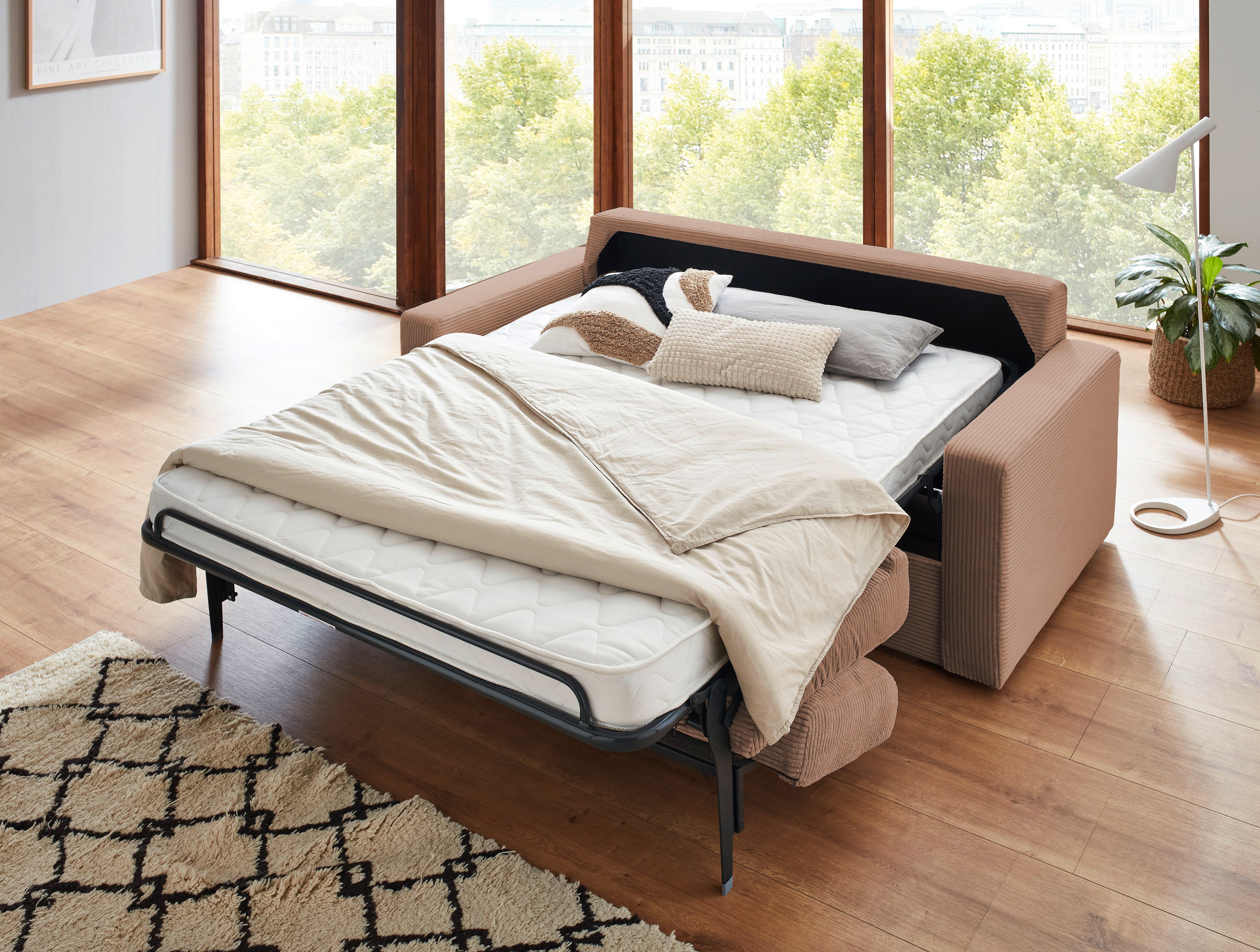 ATLANTIC home collection Schlafsofa Rolando, B: 196 cm, Liegefl. 140x190 cm günstig online kaufen