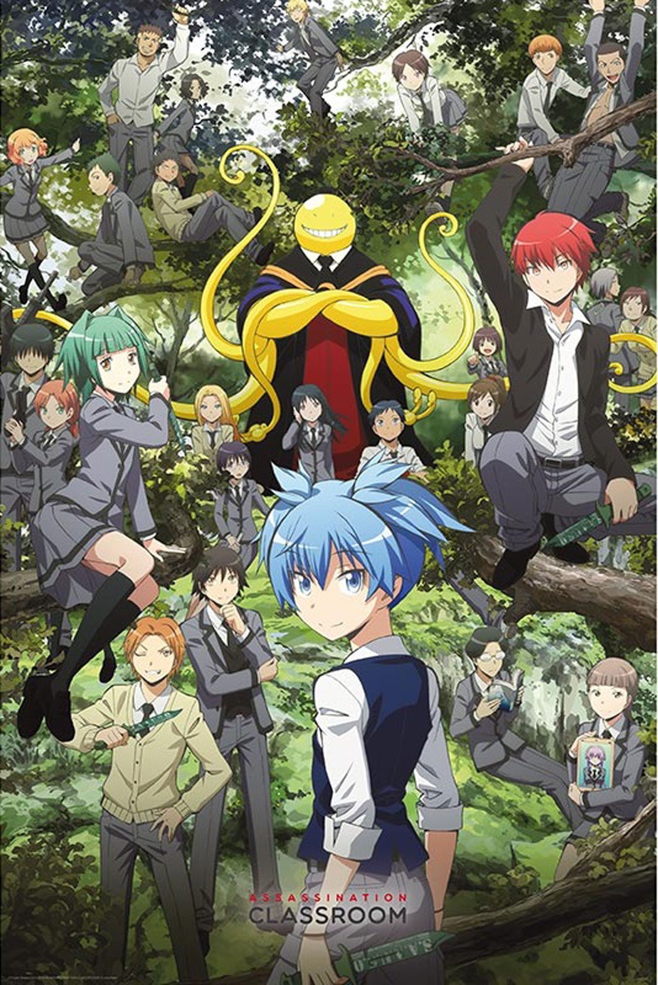 Poster Assassination Classroom - Плакат - Forest Group
