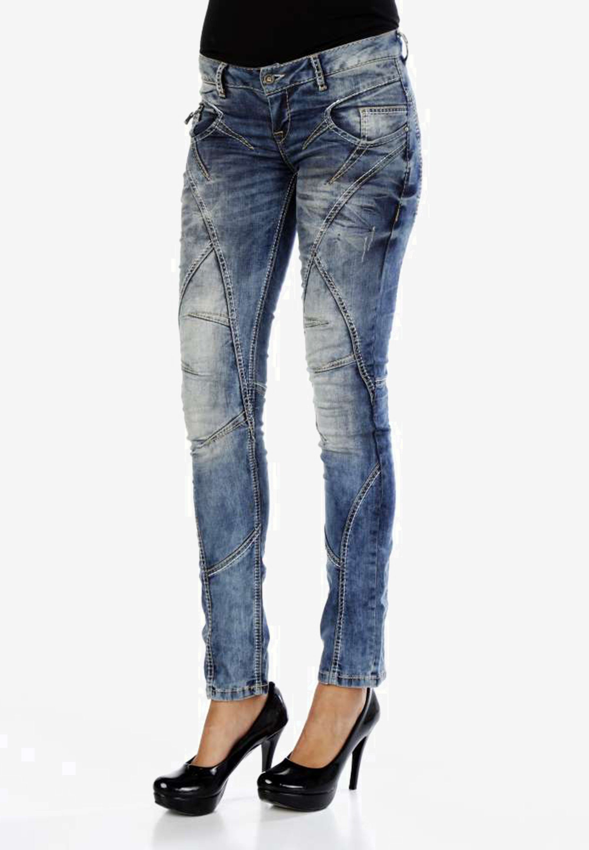 Cipo & Baxx Regular-fit-Jeans »Jeans«, In Regular-Fit, CD-155