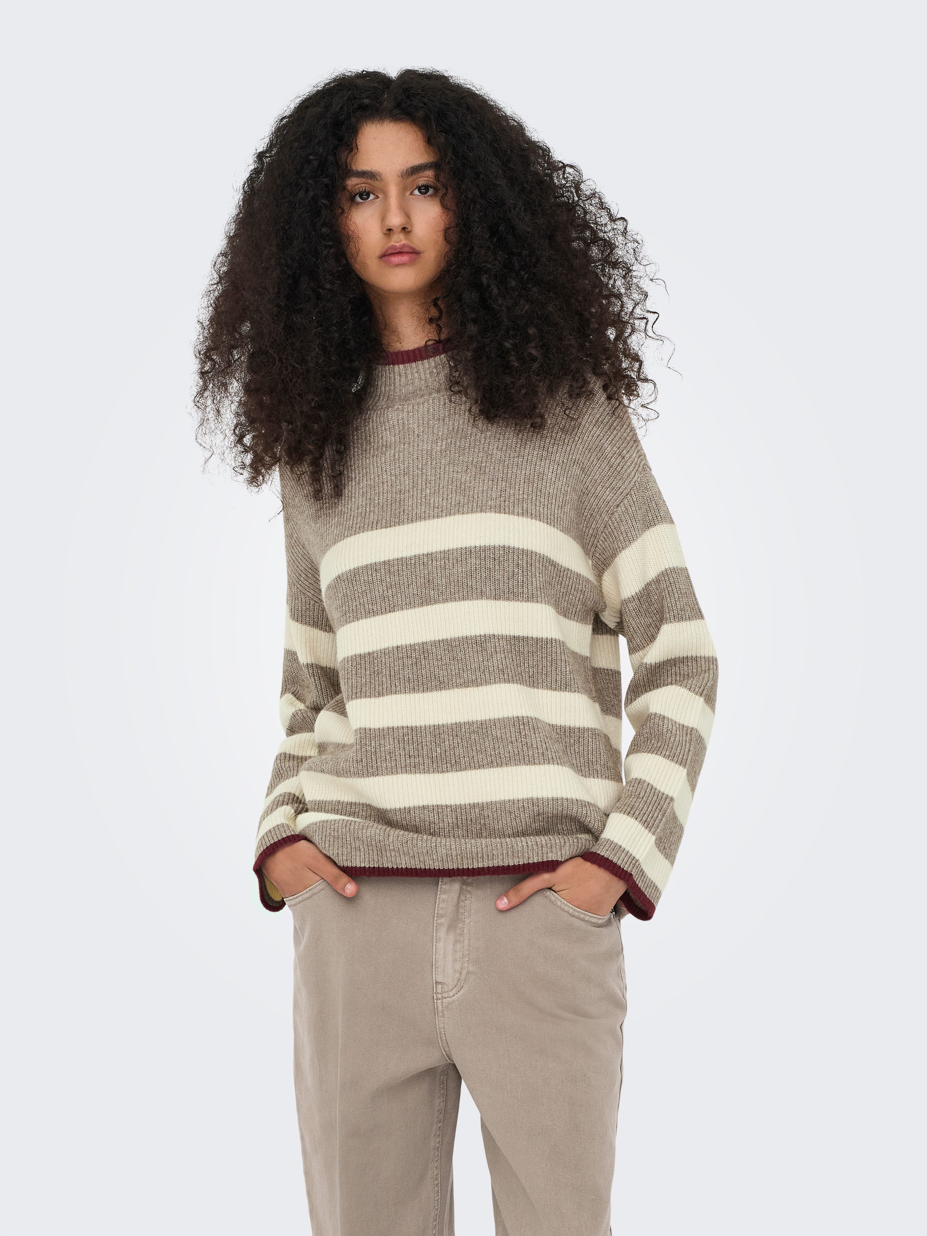 ONLY Strickpullover ONLKATIA LS RIB HIGHNECK günstig online kaufen