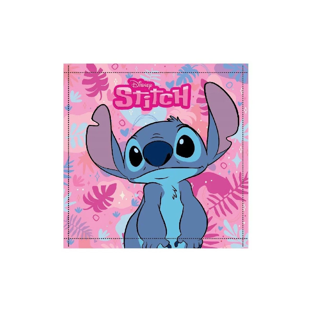 Disney Badetücher Disney Lilo und Stitch Pink Paradise Handtuch, Baumwolle (1-St)
