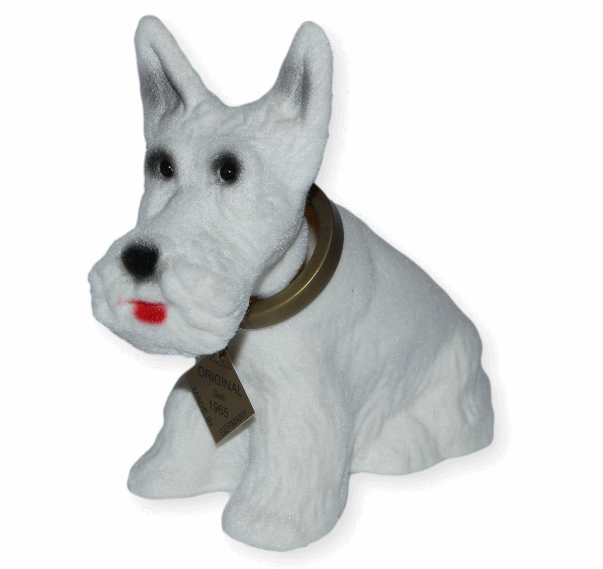 weiß Hund Scottish Tierfigur Schneider 22 Figur Wackelfigur mit Oskar H Terrier Rakso Wackelkopf GmbH cm