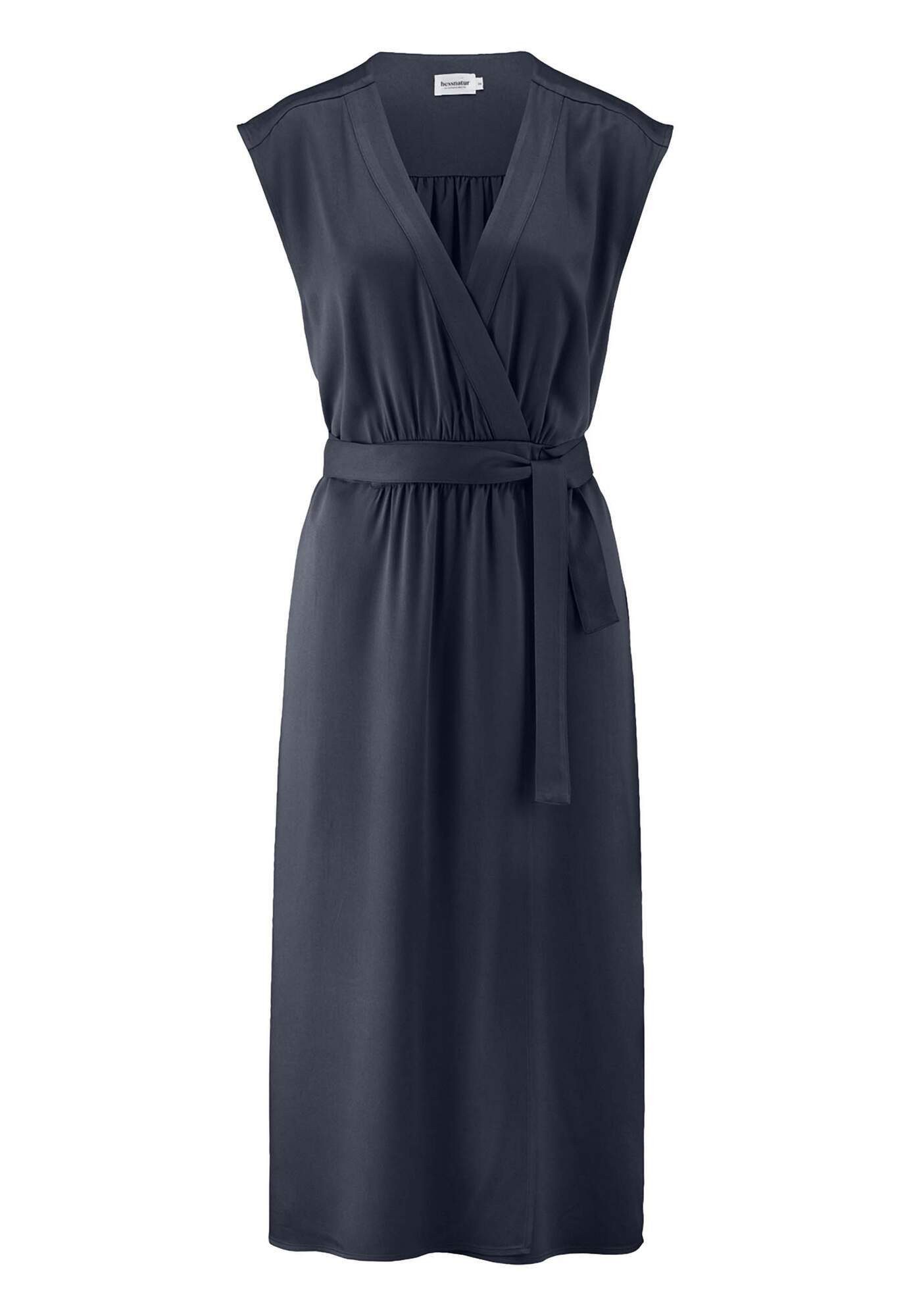 Hessnatur A-Linien-Kleid aus reiner LENZING™ ECOVERO™ Viskose (1-tlg) günstig online kaufen