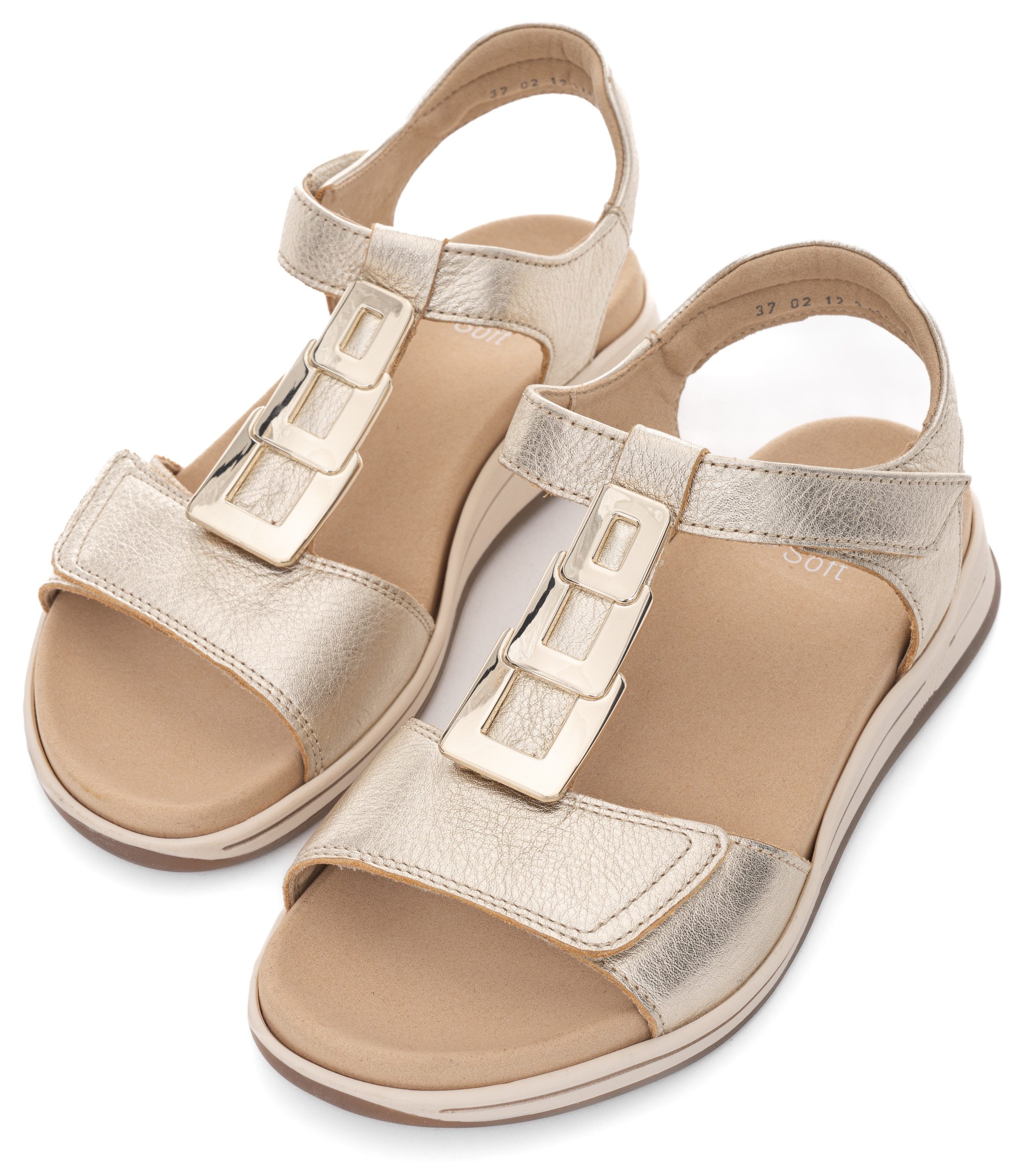 Ara OSAKA-S Sandalette, Sommerschuh, Sandale, Keilabsatz, in Komfortweite H (sehr weit)