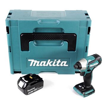 Makita Akku-Schlagschrauber DTD 155 RM1 18 V Brushless Li-Ion Akku Schlag Schrauber im Makpac + 1