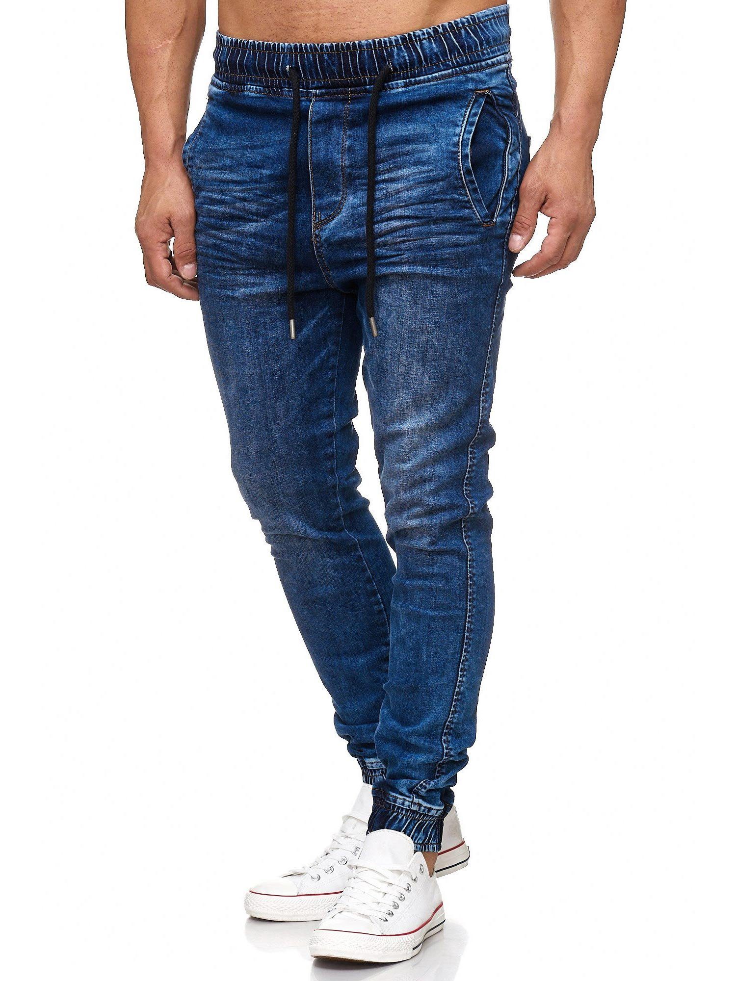 Tazzio Straight-Jeans 17504 Sweat Hose im Jogger-Stil