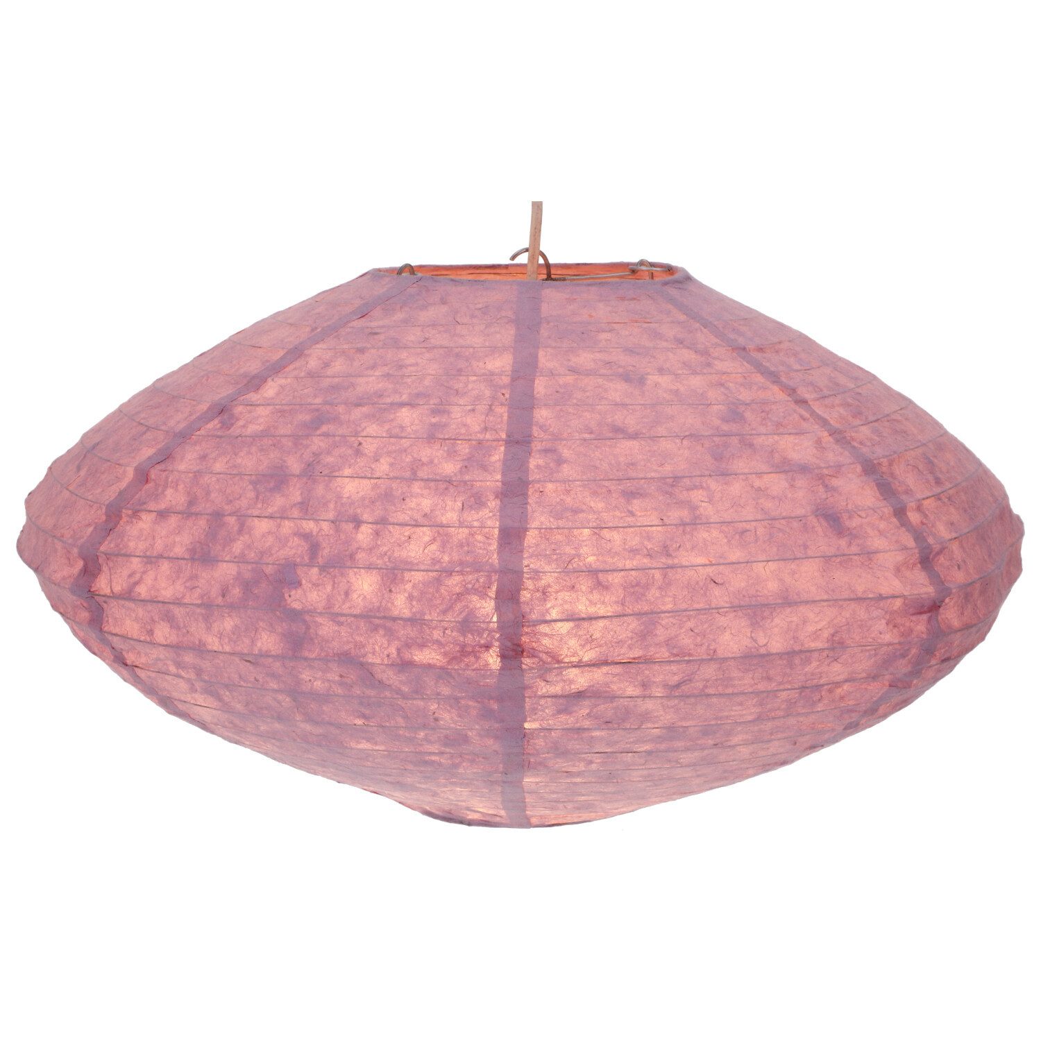 Guru-Shop Лампыschirm Flacher Lokta Papierlampenschirm, Boho..
