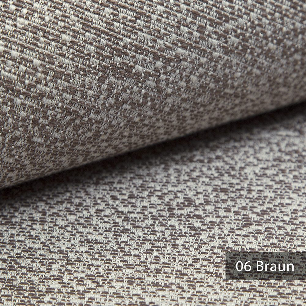 novely® Stoff exquisit LIVERI Melange Design-Möbelstoff mit Leinenstruktur, Schwer Entzündbar, Robust, Abriefest, Meterware, 1lfm