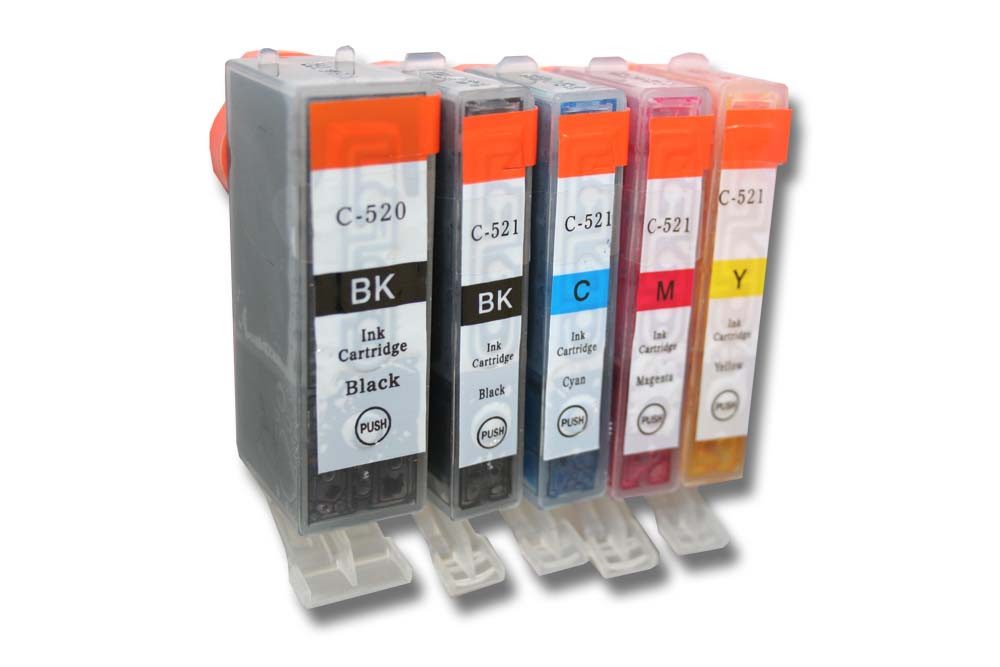 vhbw passend für Canon Pixma IP4600, IP3600, MP990, MP620, MP550, MP540, Tintenpatrone