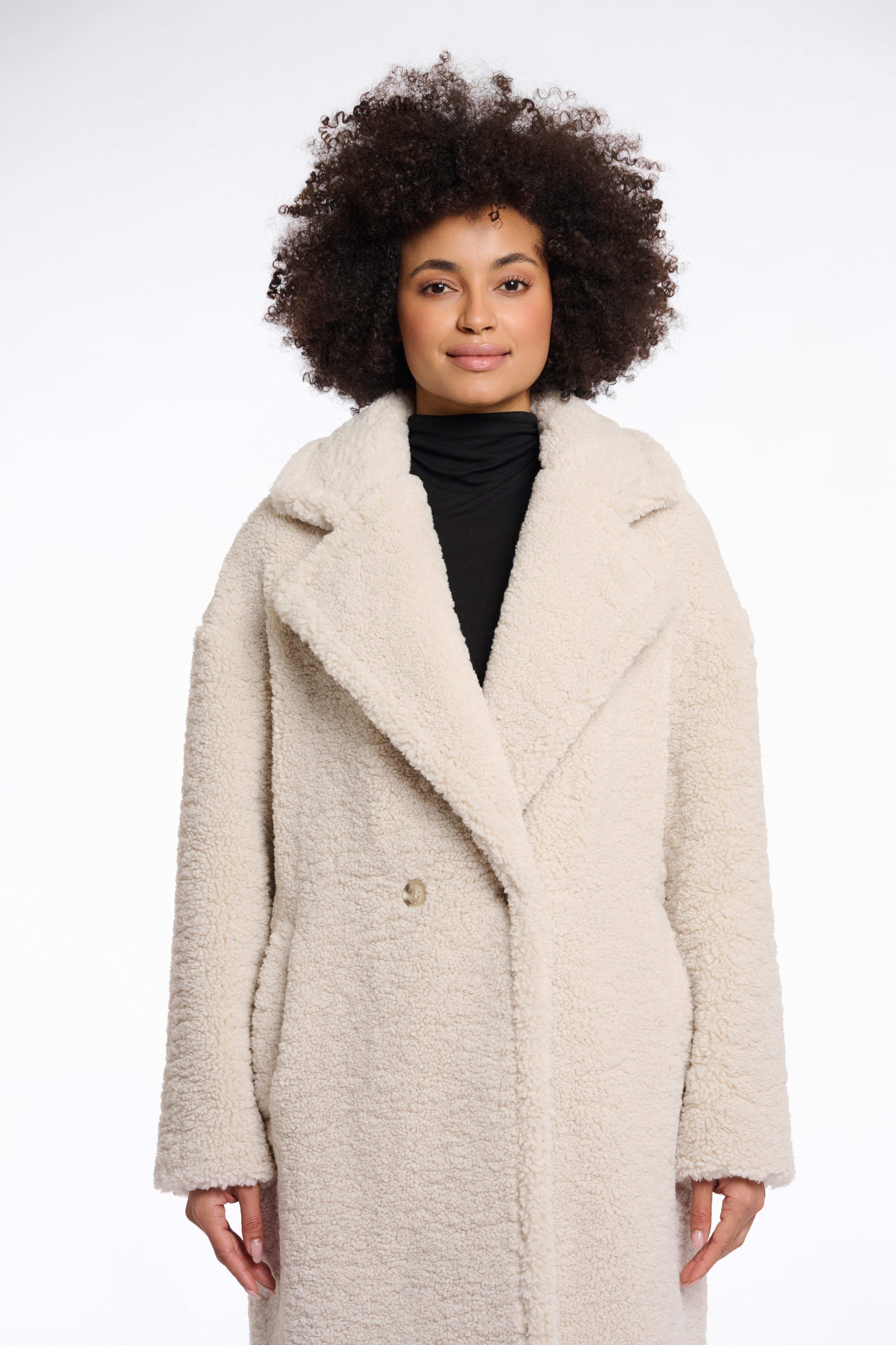 Rino & Pelle Wintermantel ELICIA in flauschiger Fell-Optik günstig online kaufen