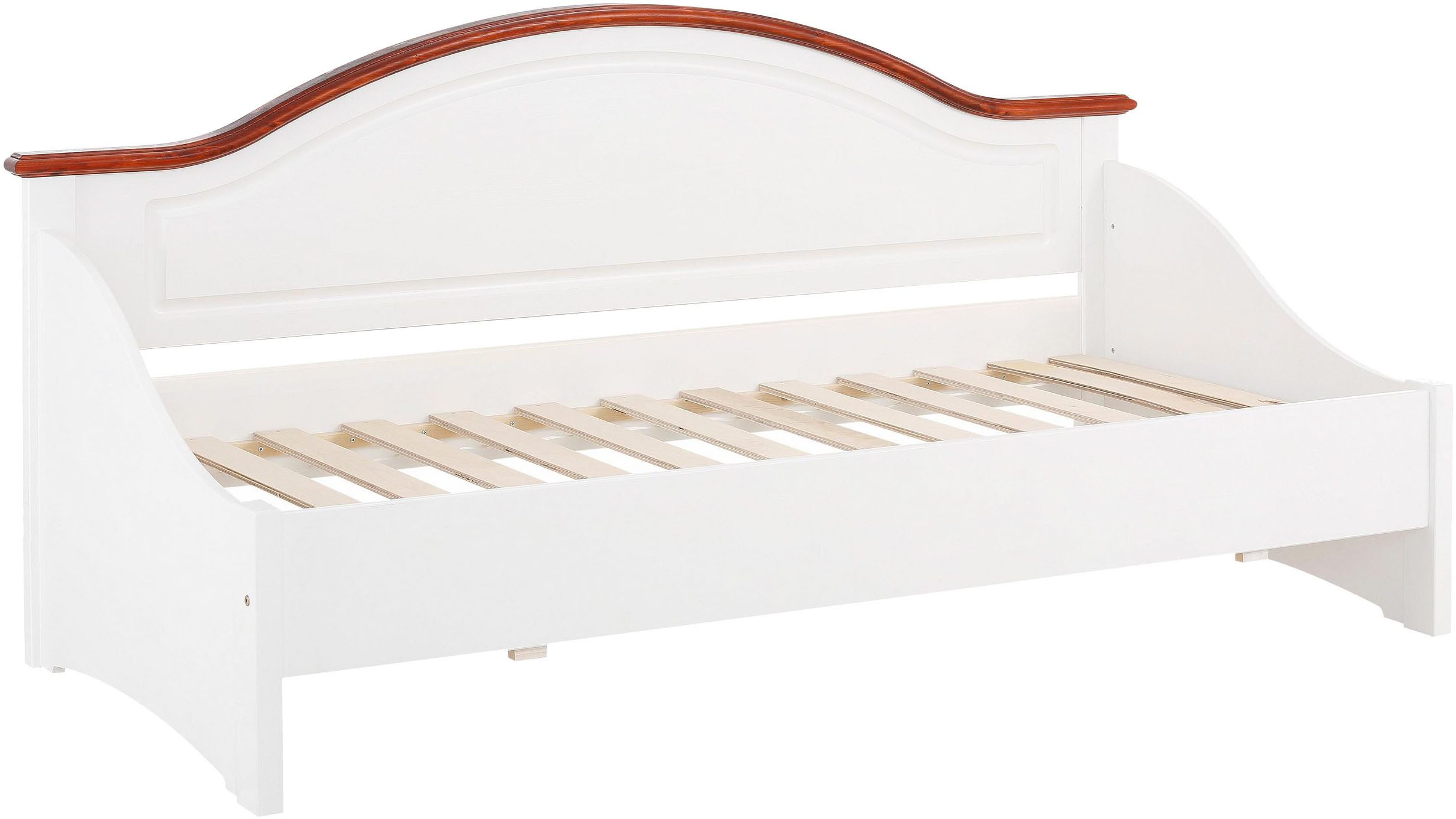 OTTO home Daybett Konrad, stabile Konstruktion aus massiver Kiefer, mit Rollrost