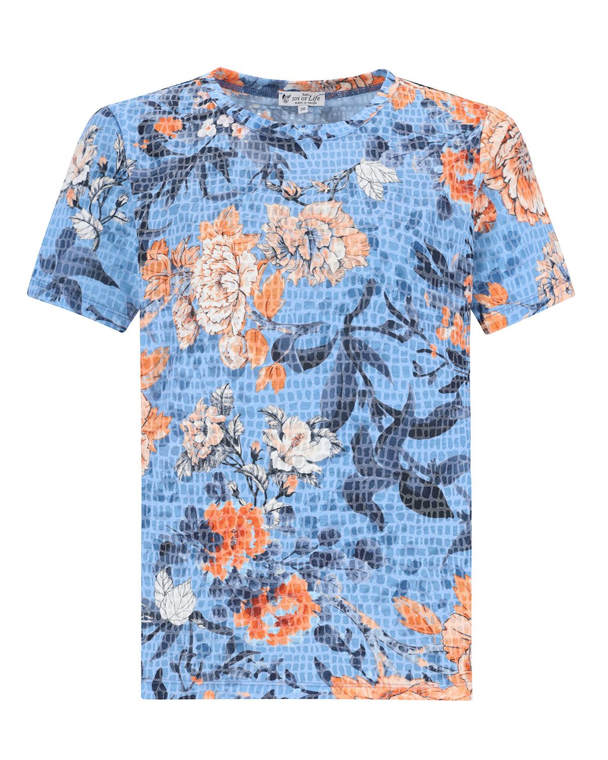Hajo Blusenshirt Shirt Ajourdruck 1/2 Arm