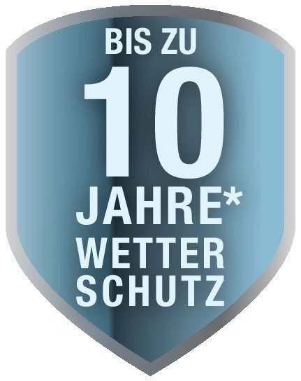 SCHÖNER WOHNEN FARBE Lack Protect 2,5 und innen für hochglänzend, Fenster- außen Liter, Türenlack, und weiß